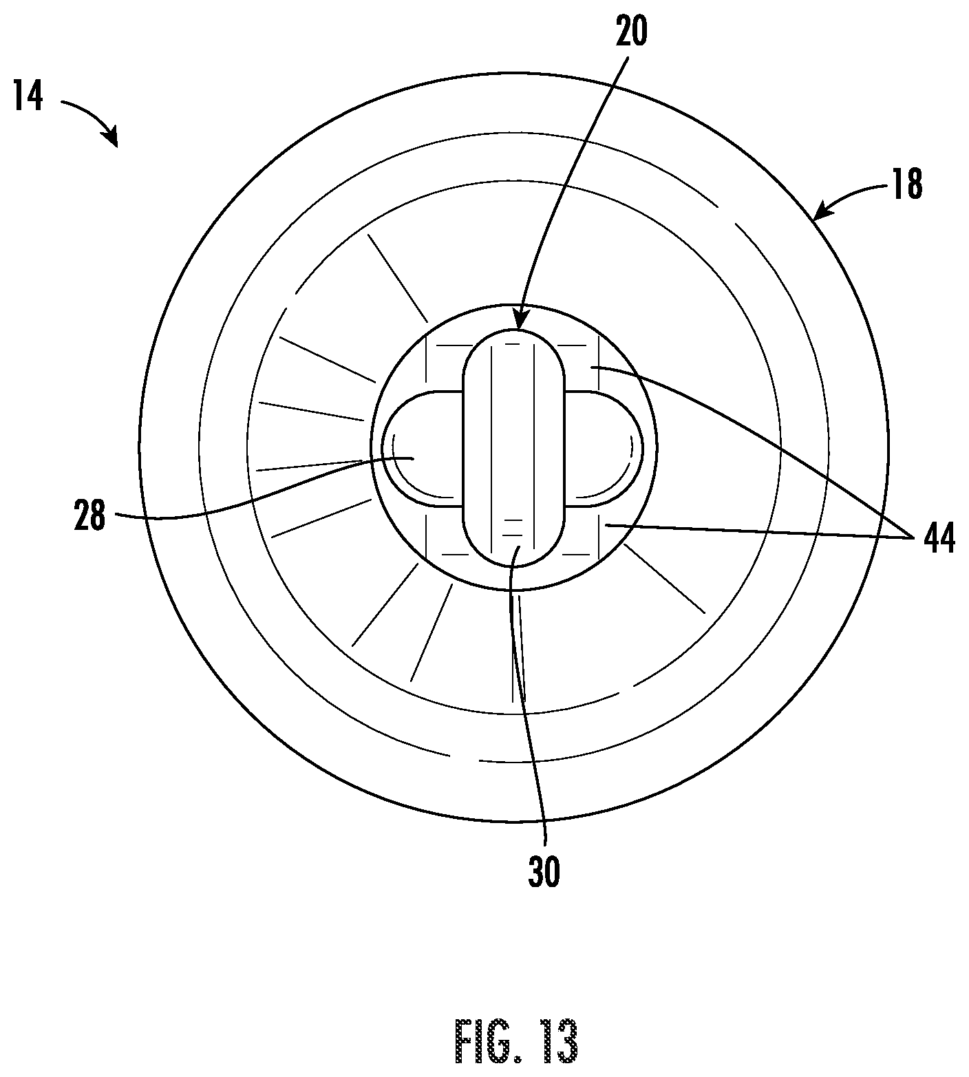 Patent US12096873 Figure 13 – Curtain carrier assembly with curtain carrier