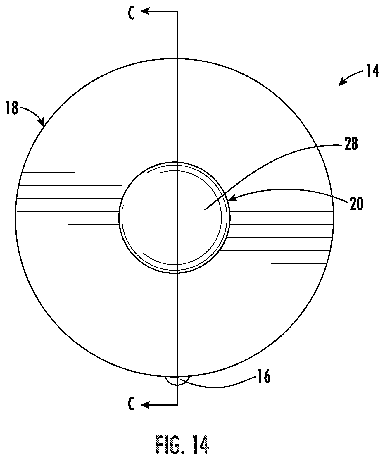 Patent US12096873 Figure 14 – Curtain carrier assembly with curtain carrier