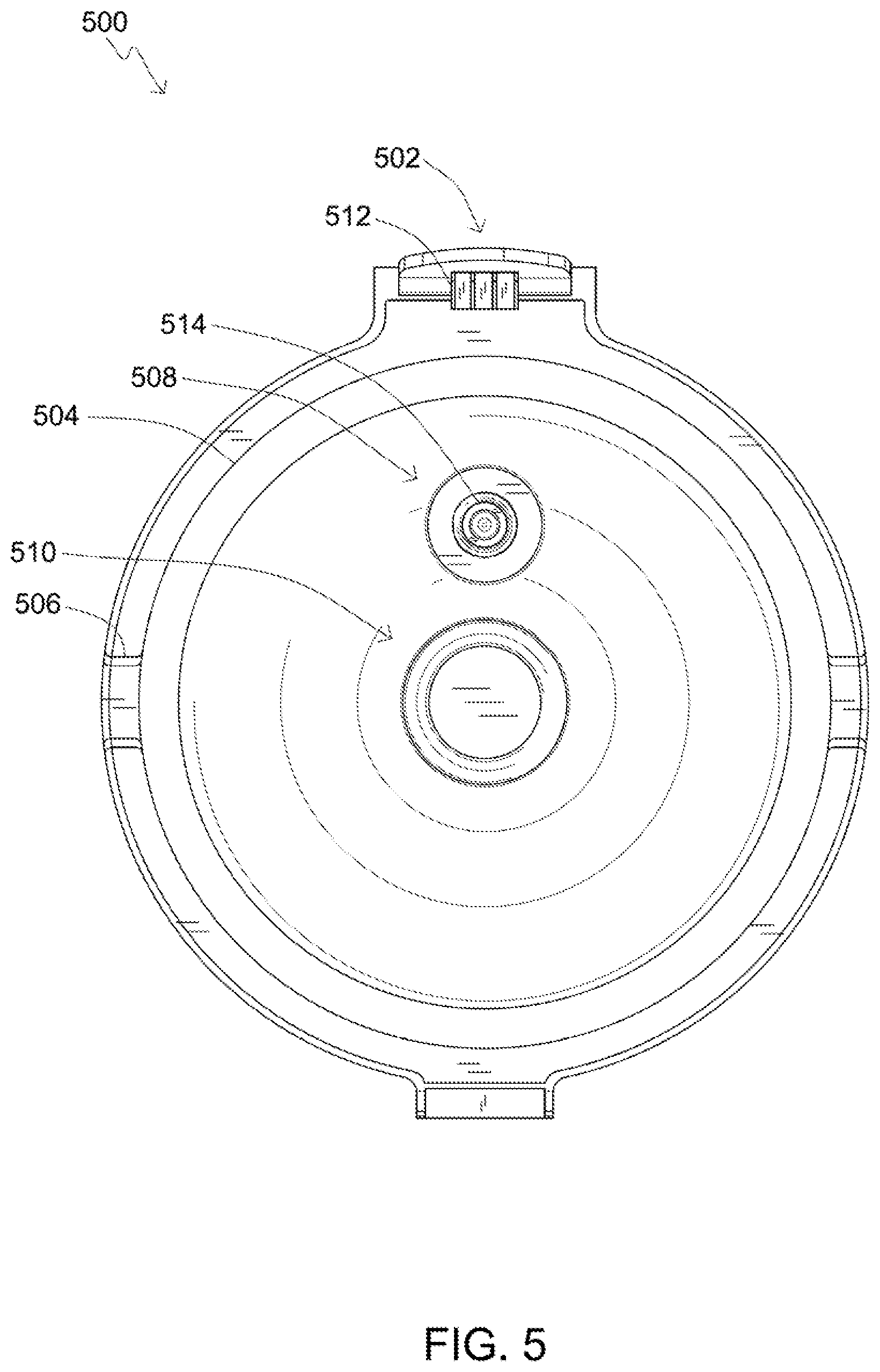 Patent US12096874 Figure 5 – Pressure-cooking device
