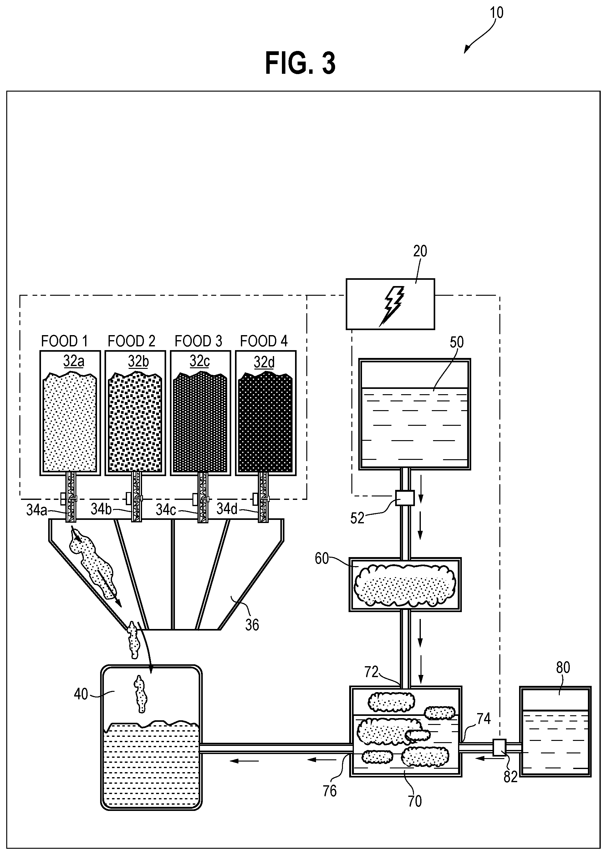 Patent US12096875 Figure 3 – System and apparatus for providing cooked food