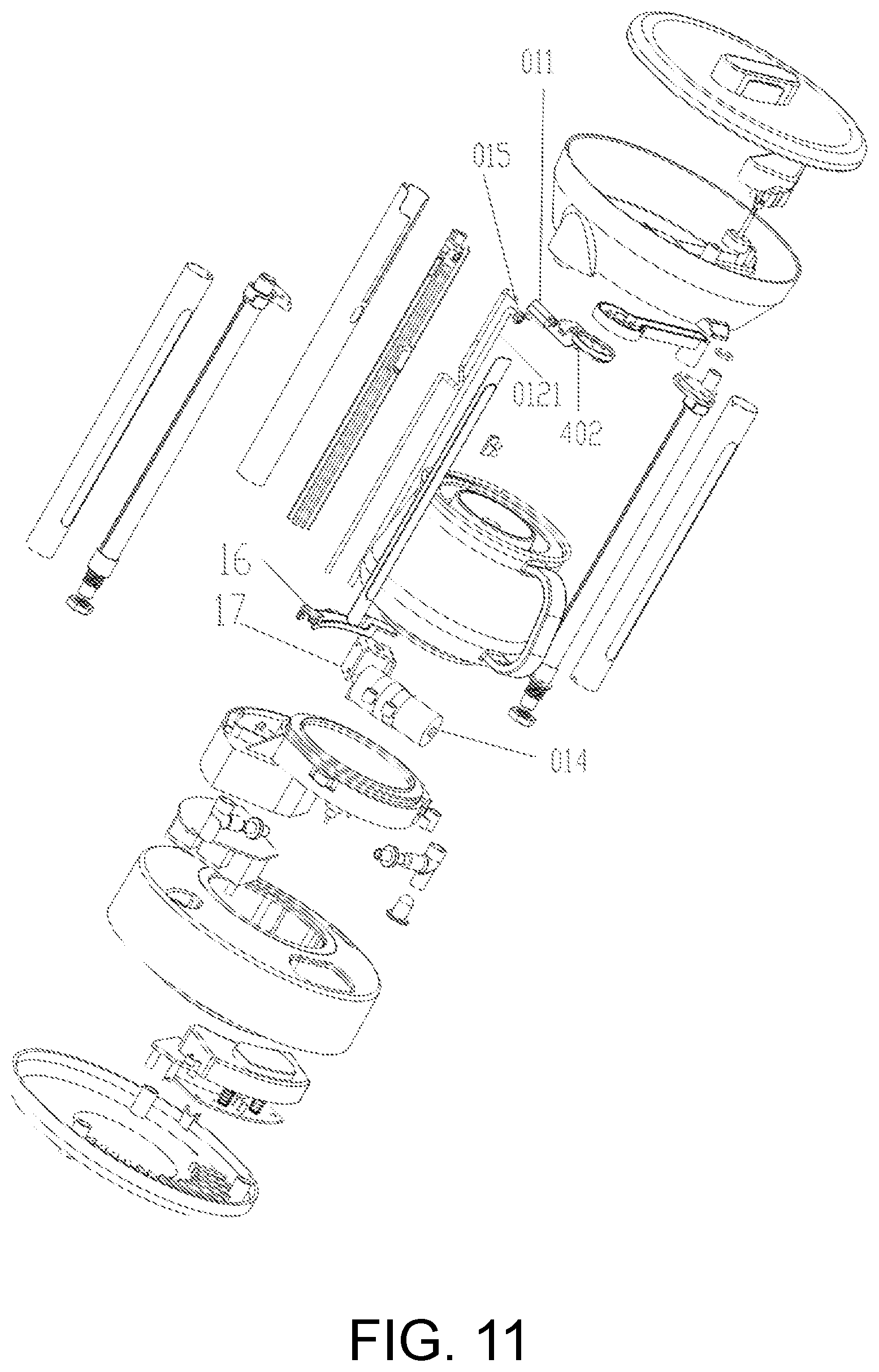 Patent US12096877 Figure 10 – Cyclic preheating coffee pot and working method thereof