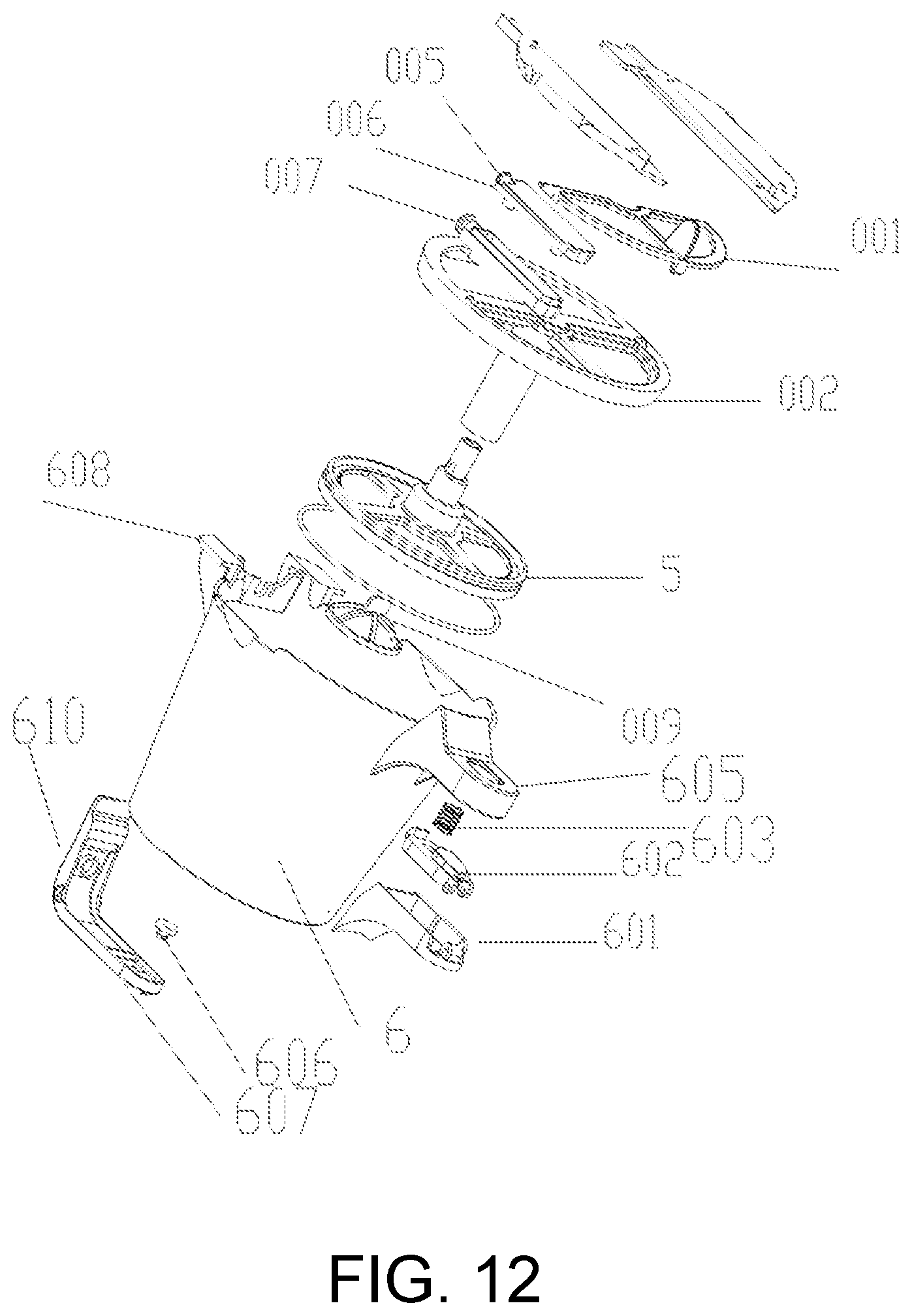 Patent US12096877 Figure 11 – Cyclic preheating coffee pot and working method thereof