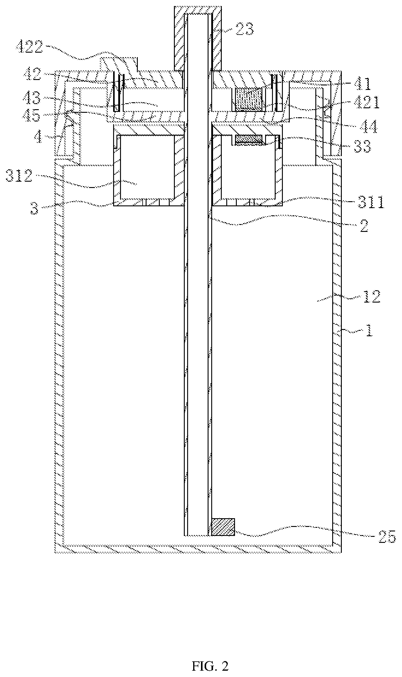 Patent US12096878 Figure 2 – Straw cup