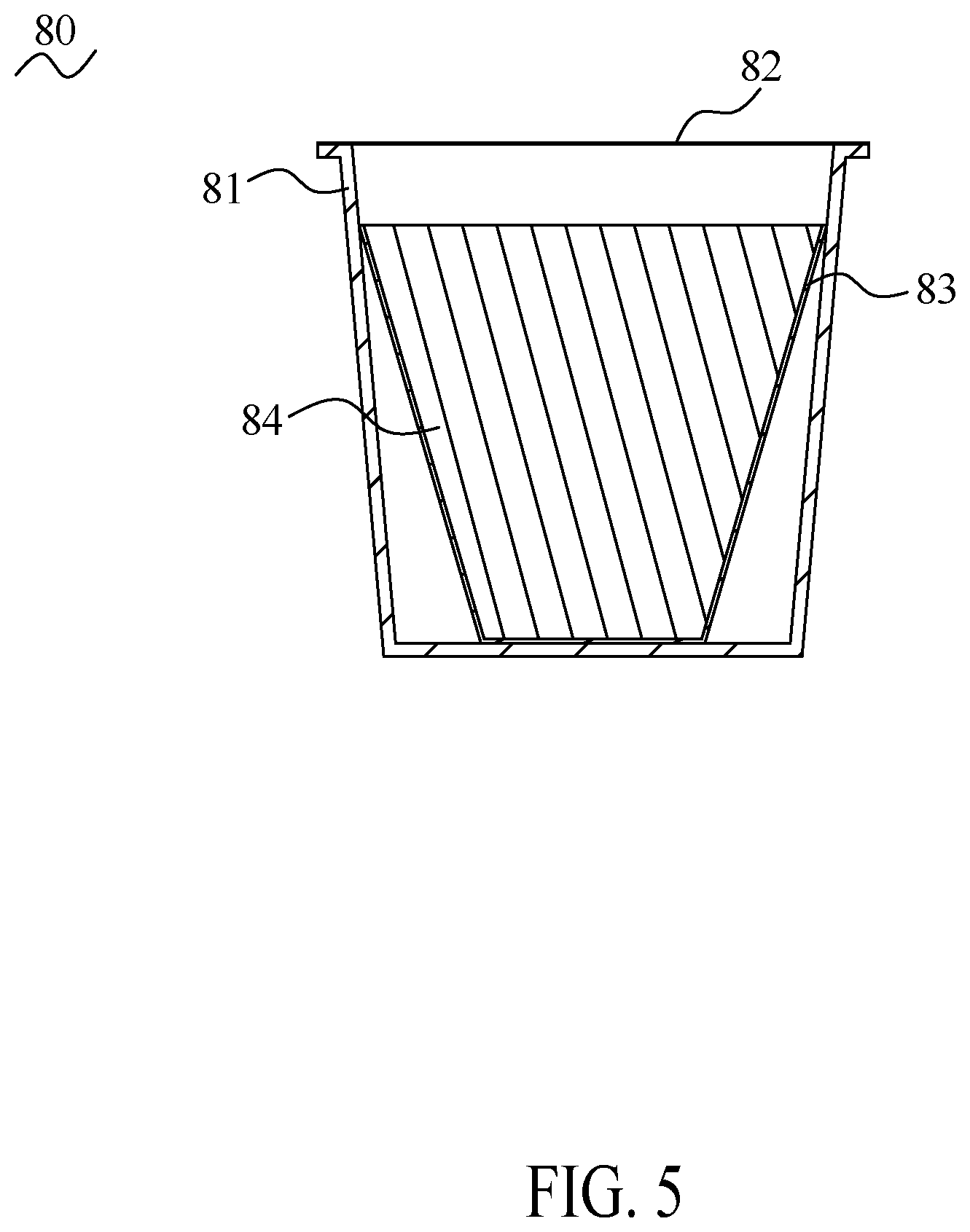 Patent US12096879 Figure 5 – Capsule coffee machine