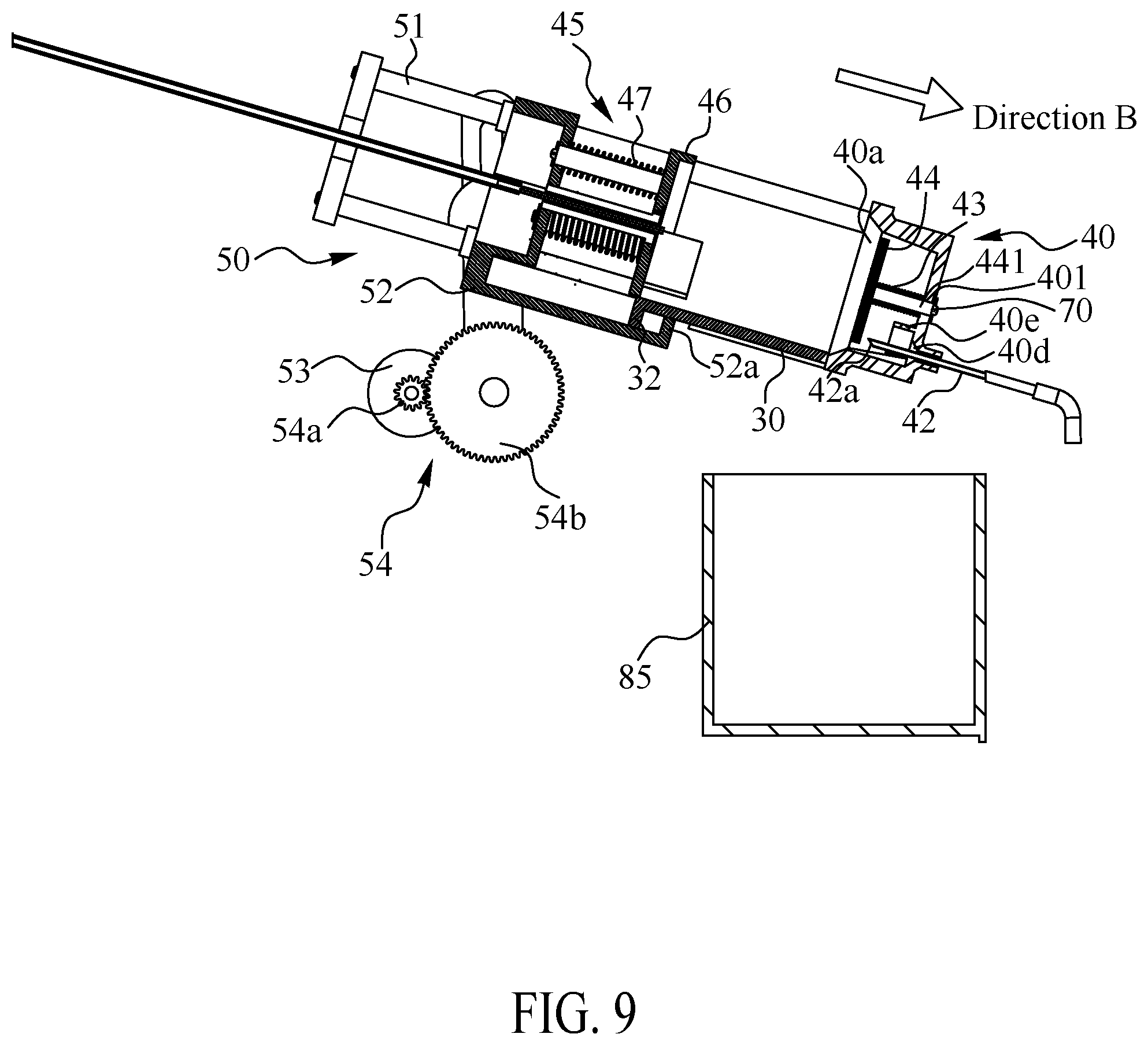 Patent US12096879 Figure 9 – Capsule coffee machine