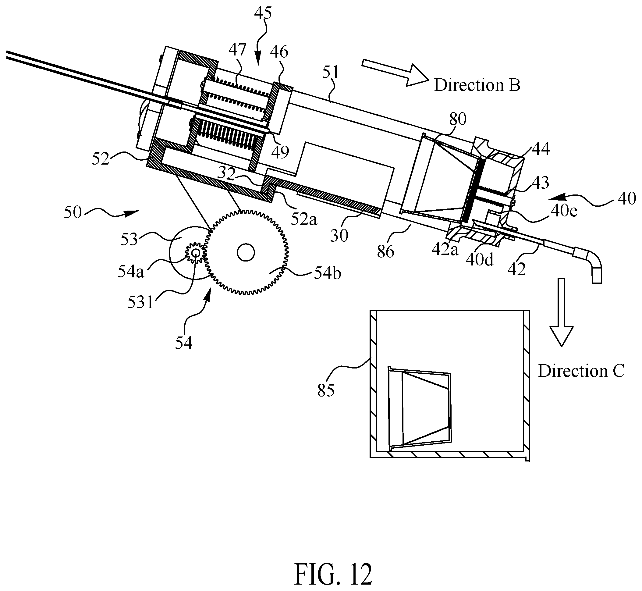 Patent US12096879 Figure 12 – Capsule coffee machine