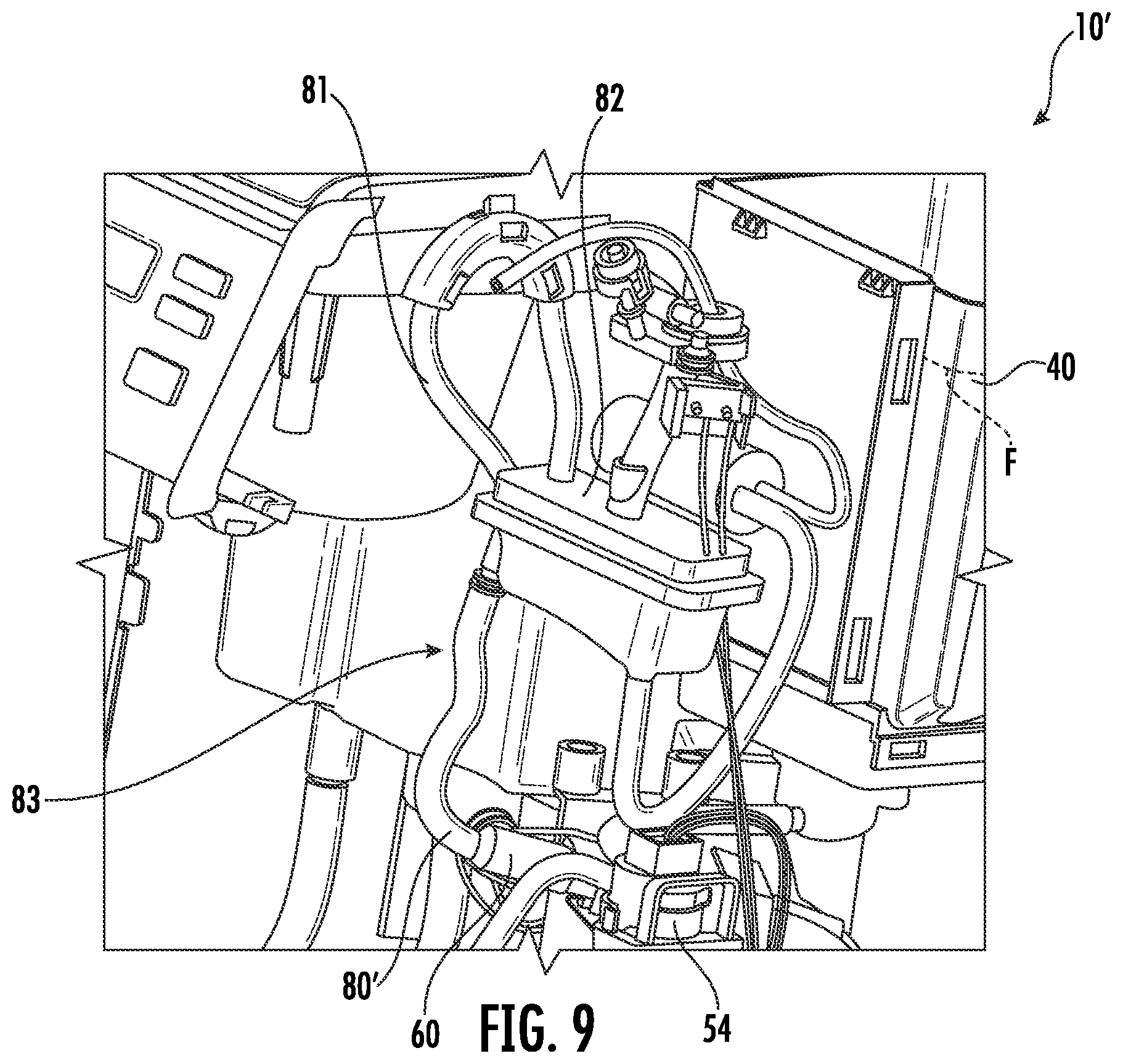 Patent US12096881 Figure 9 – Beverage-making machine