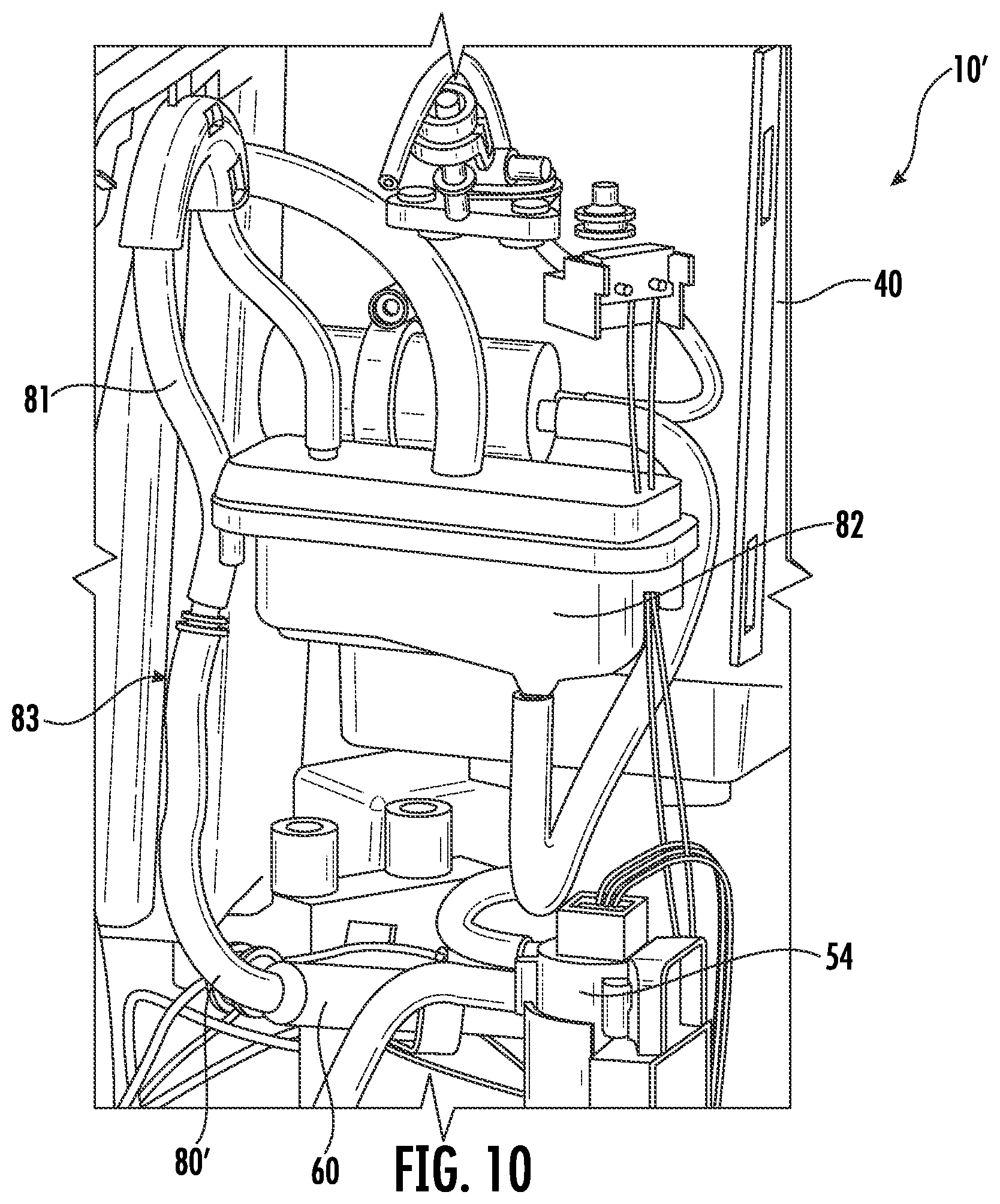 Patent US12096881 Figure 10 – Beverage-making machine
