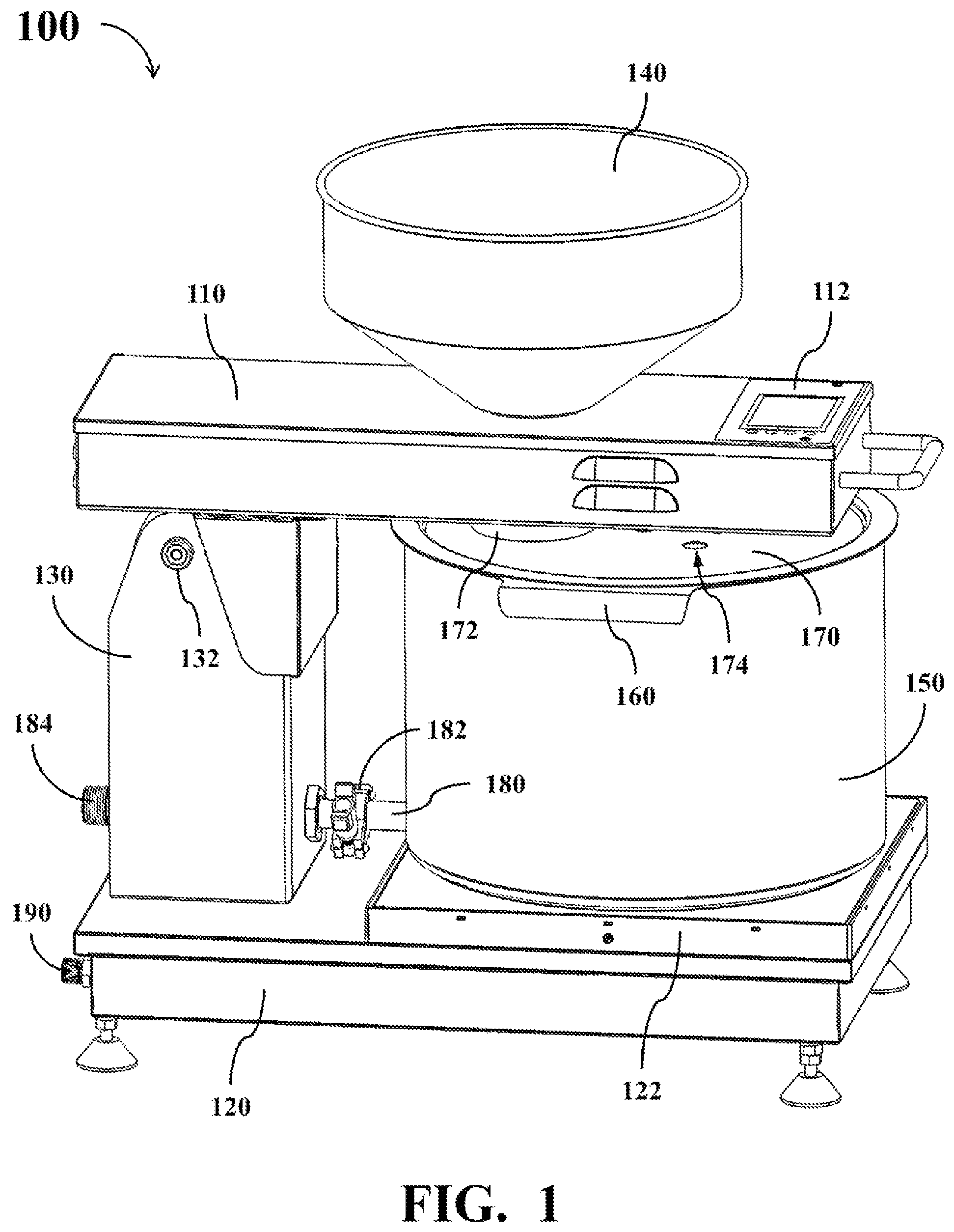 Patent US12096882 Figure 1 – Automatic cooking machine capable of preventing ingredients from sticking to the bottom or burning while cooking