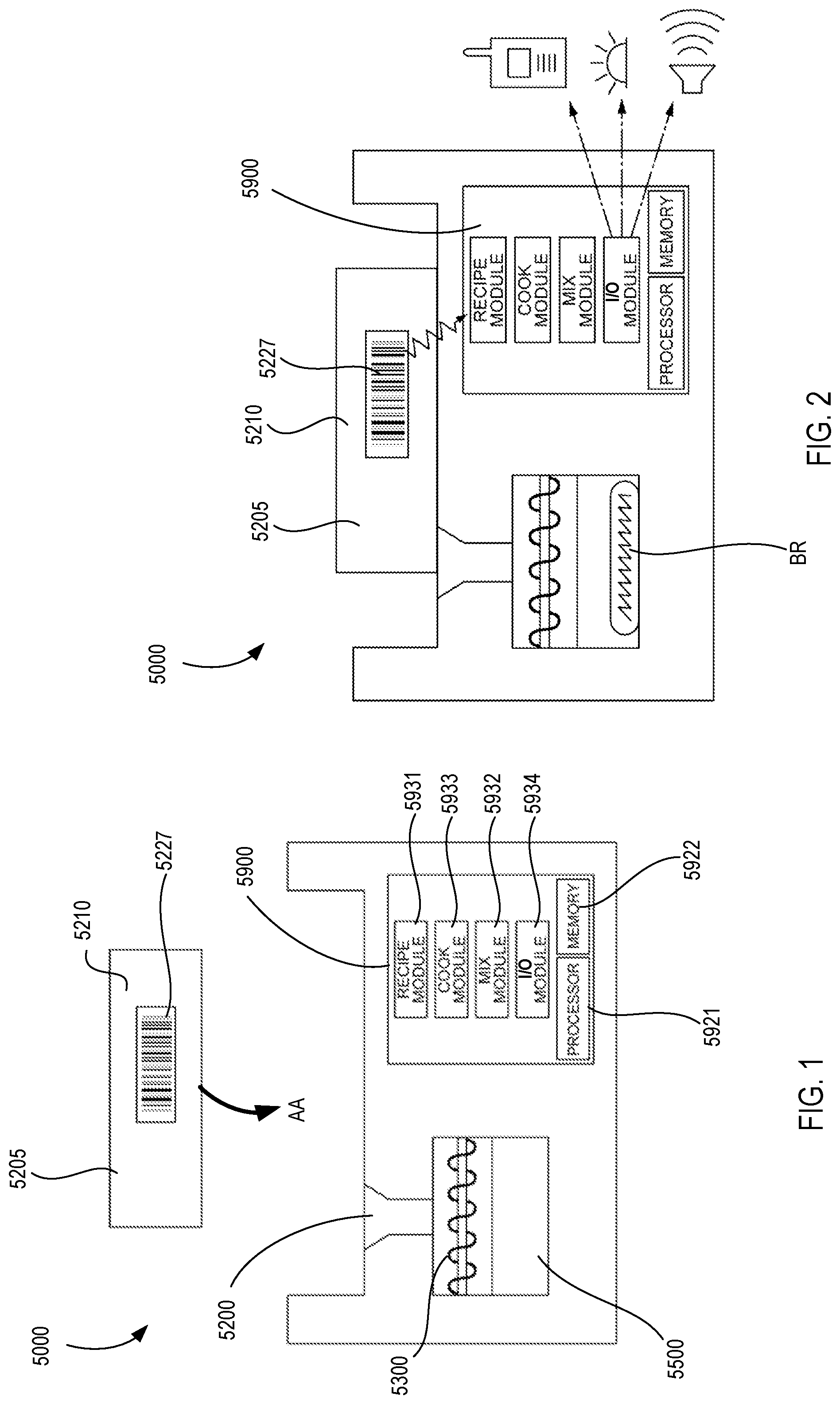 Patent US12096883 Figure 1 – Apparatus and methods for making bread