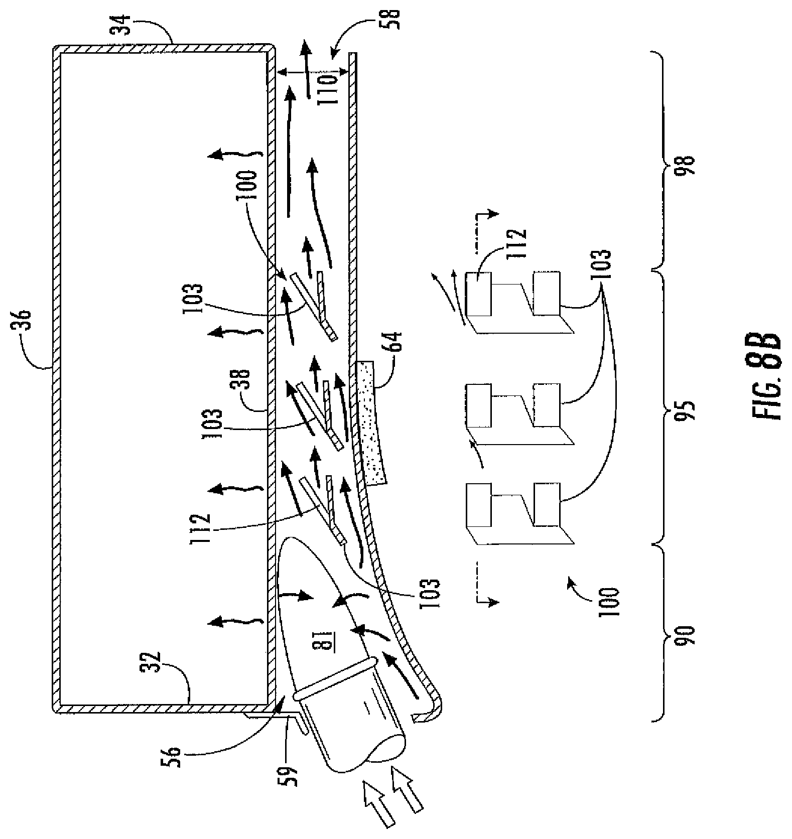 Patent US12096885 Figure 7 – High-efficiency heating apparatus