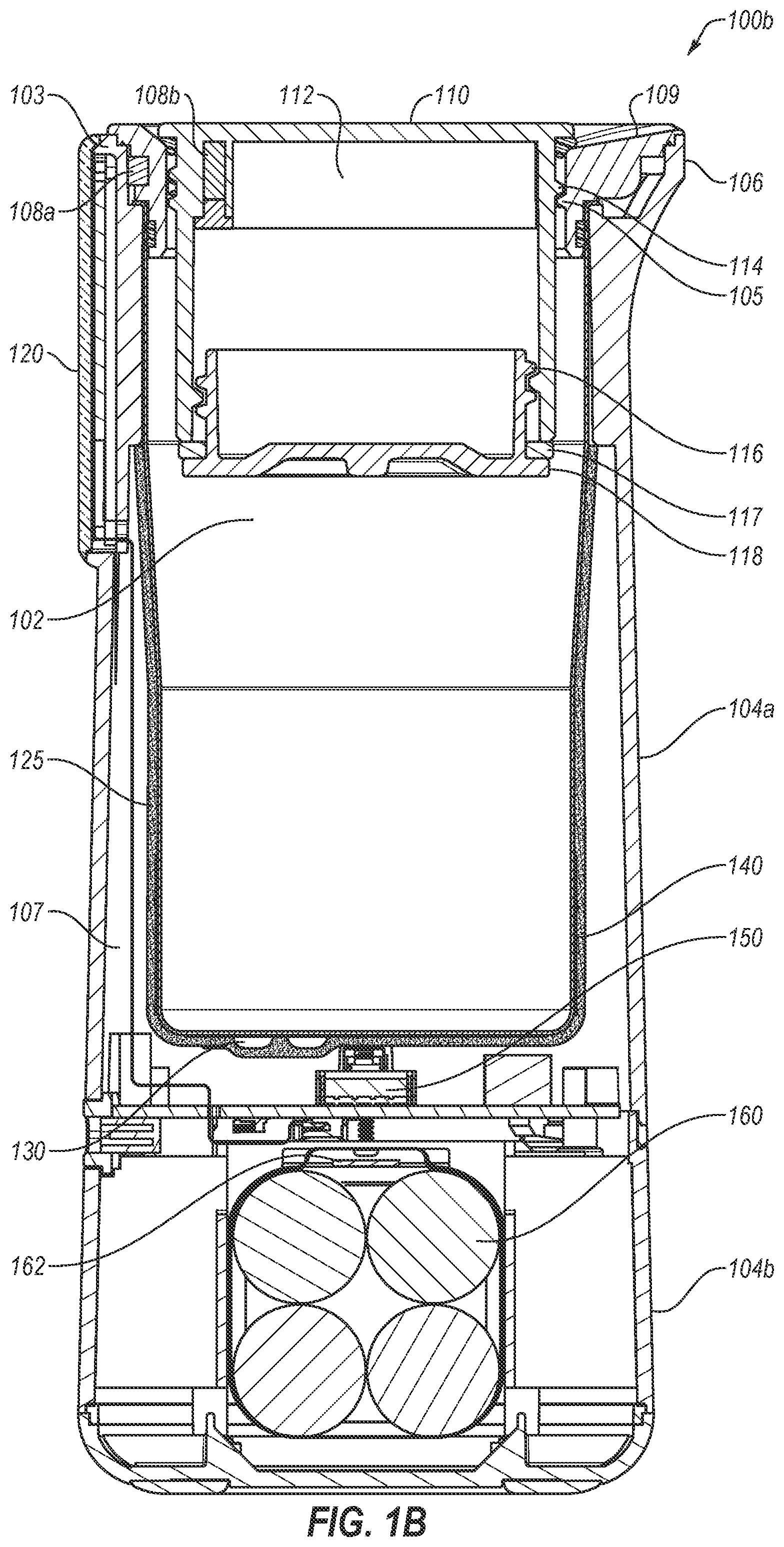 Patent US12096886 Figure 2 – Portable heating device