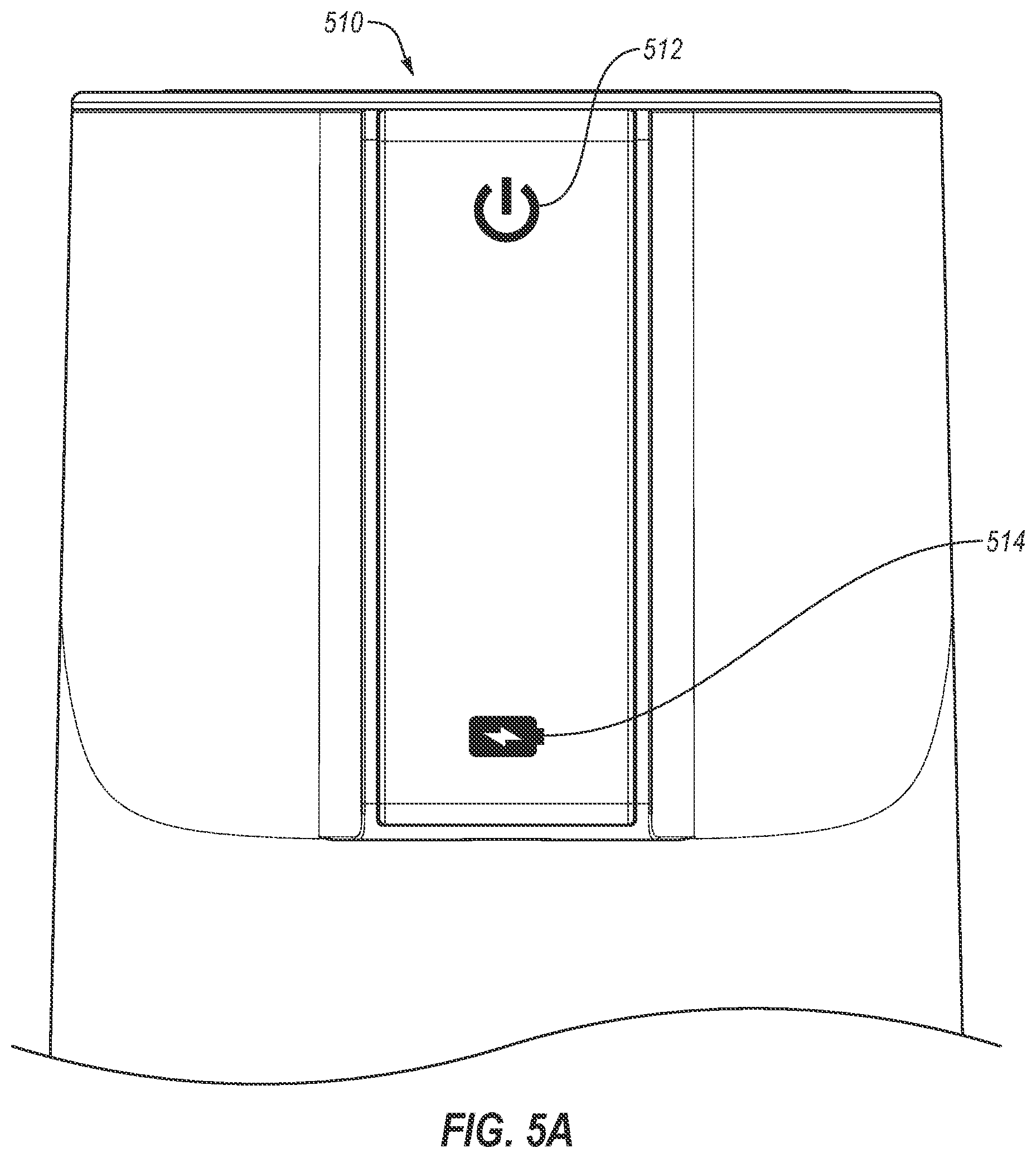 Patent US12096886 Figure 6 – Portable heating device