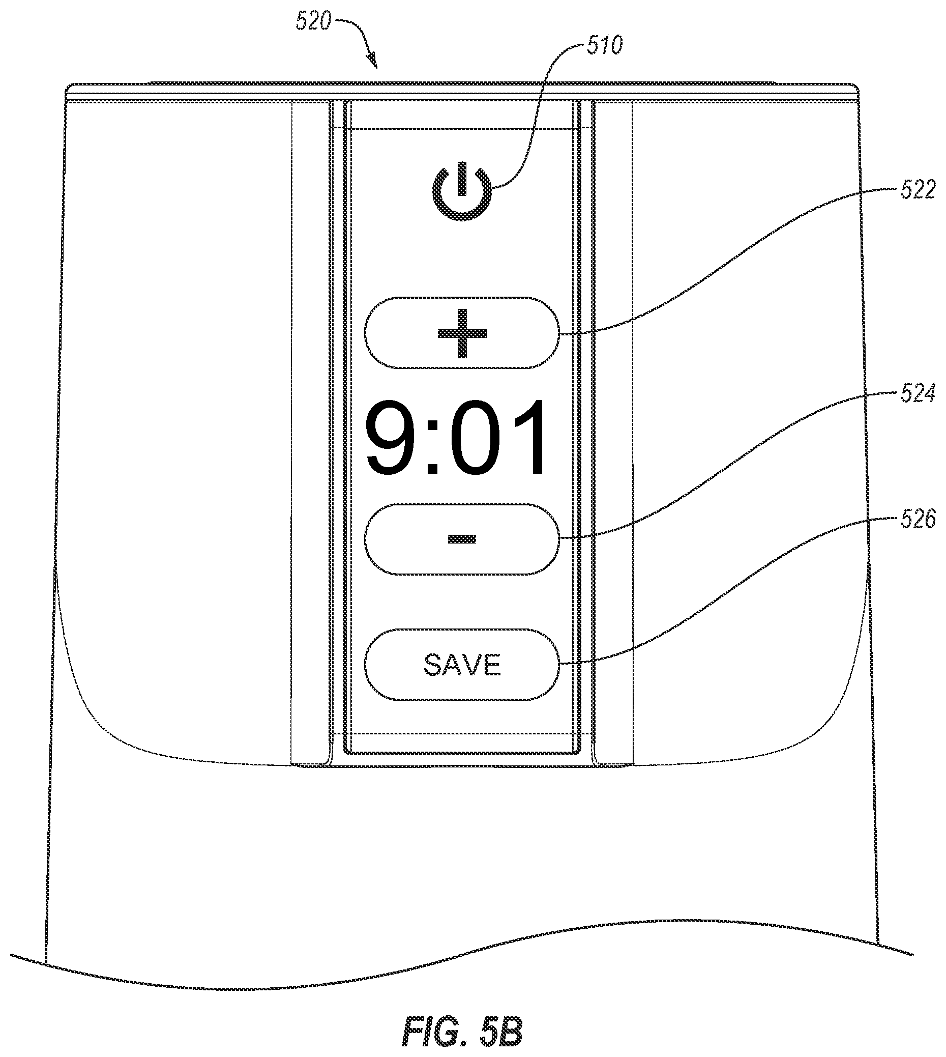 Patent US12096886 Figure 7 – Portable heating device