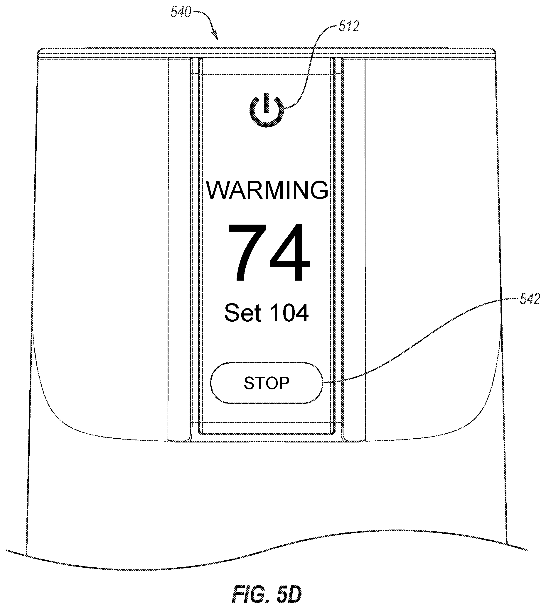 Patent US12096886 Figure 9 – Portable heating device