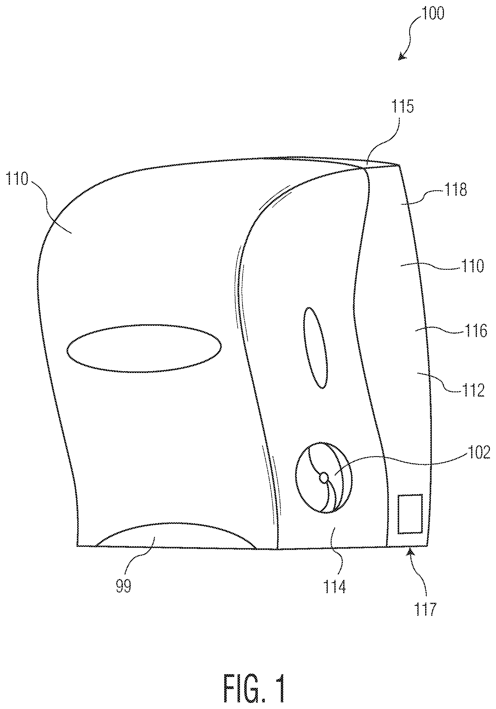 Patent US12096889 Figure 1 – Dispenser manual feed detection system