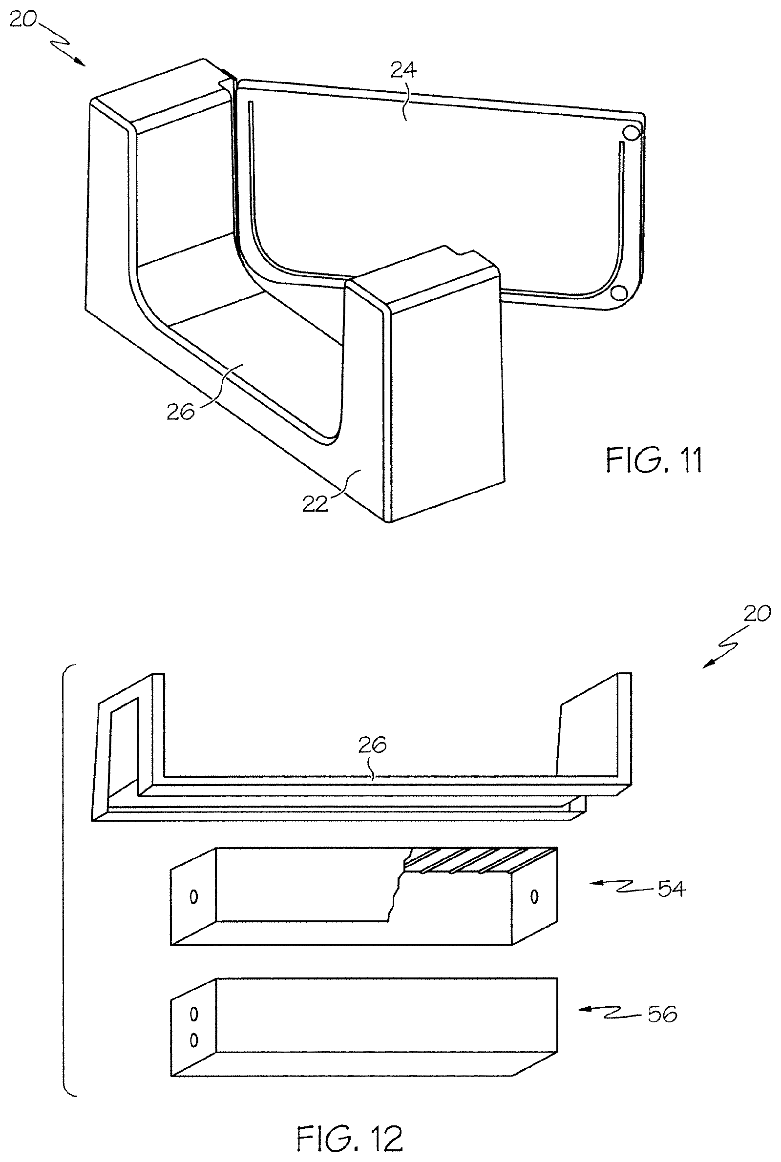 Patent US12096891 Figure 6 – Bathtub door systems and methods