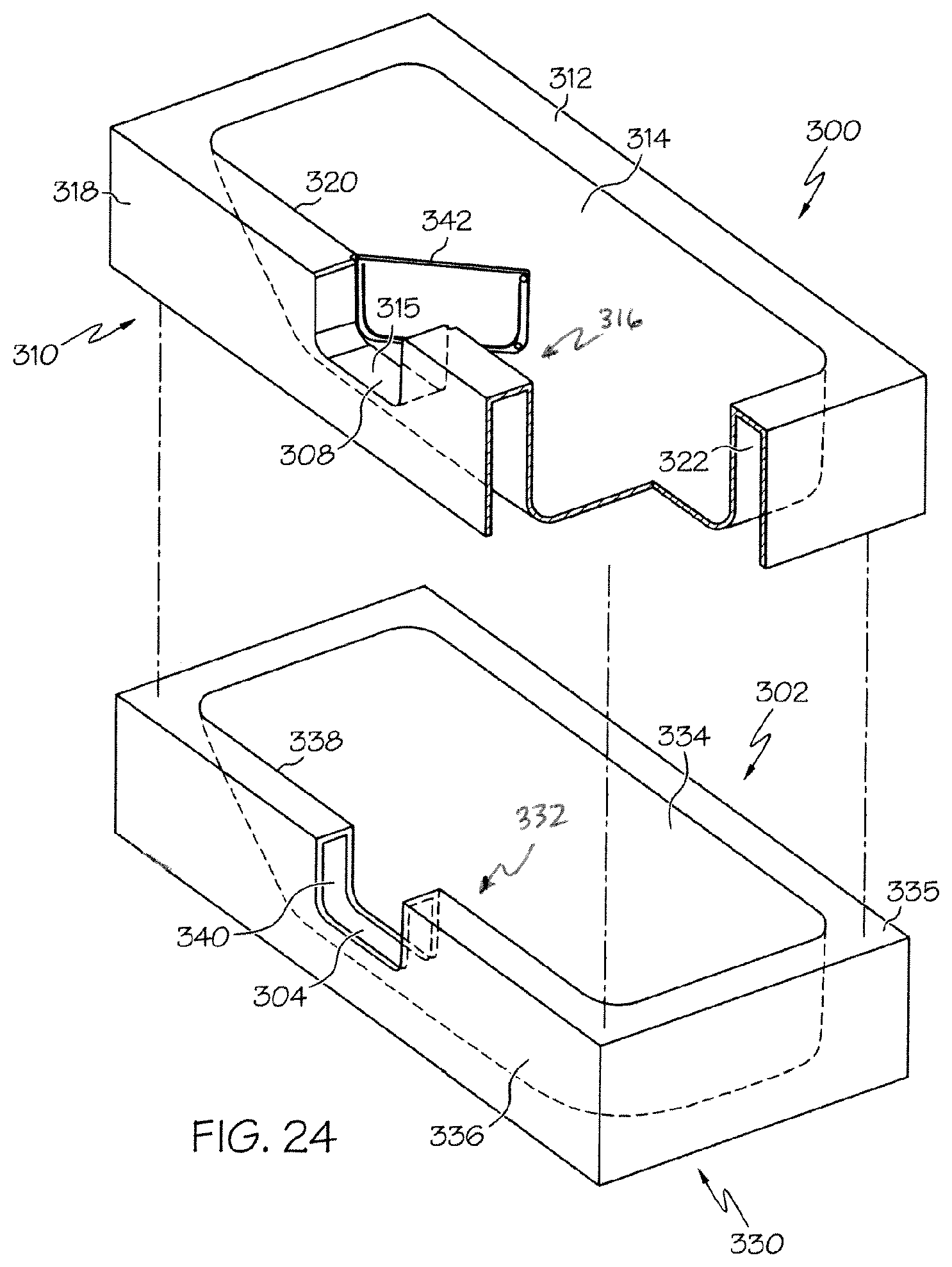 Patent US12096891 Figure 14 – Bathtub door systems and methods