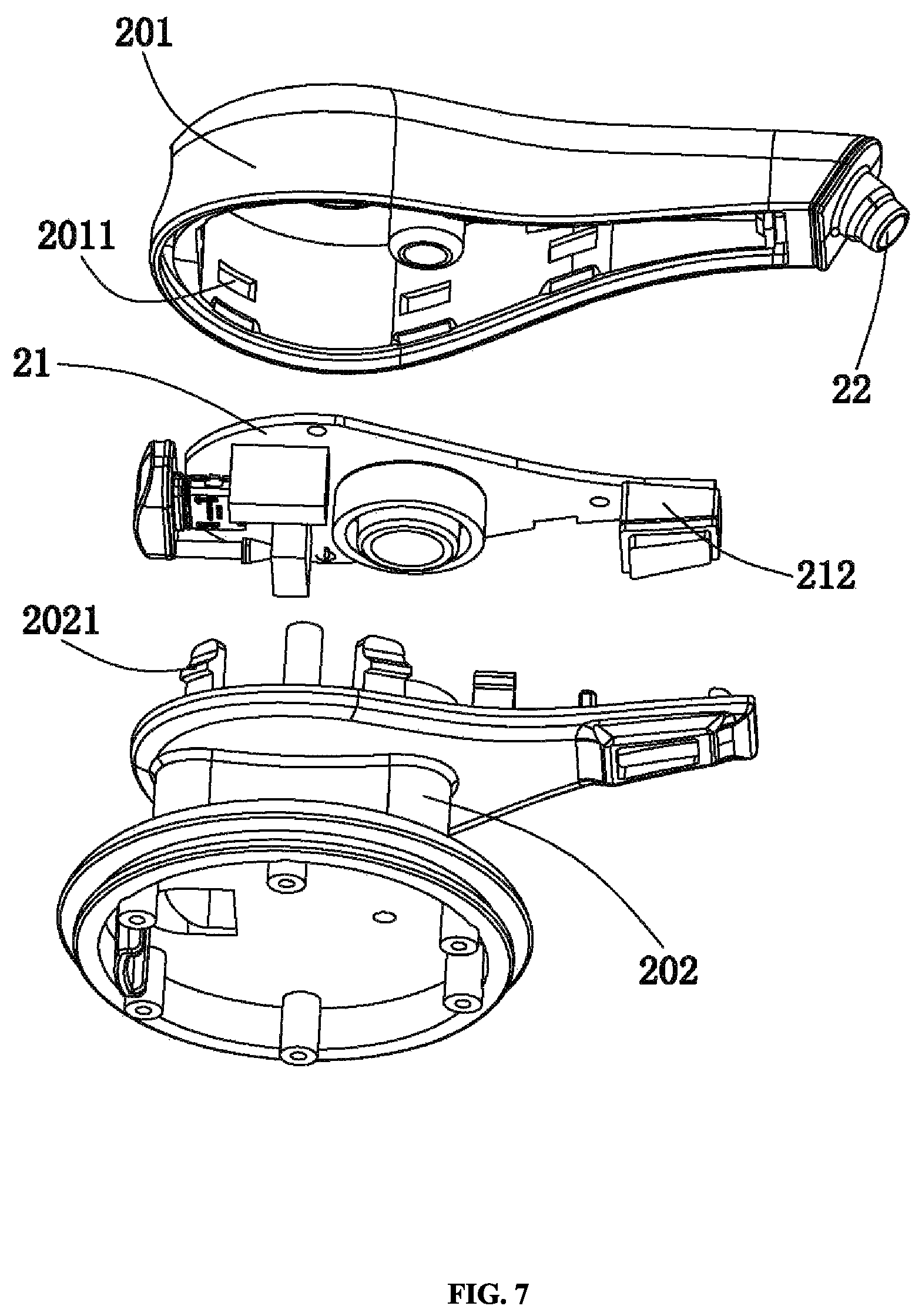 Patent US12096892 Figure 7 – Foam pump