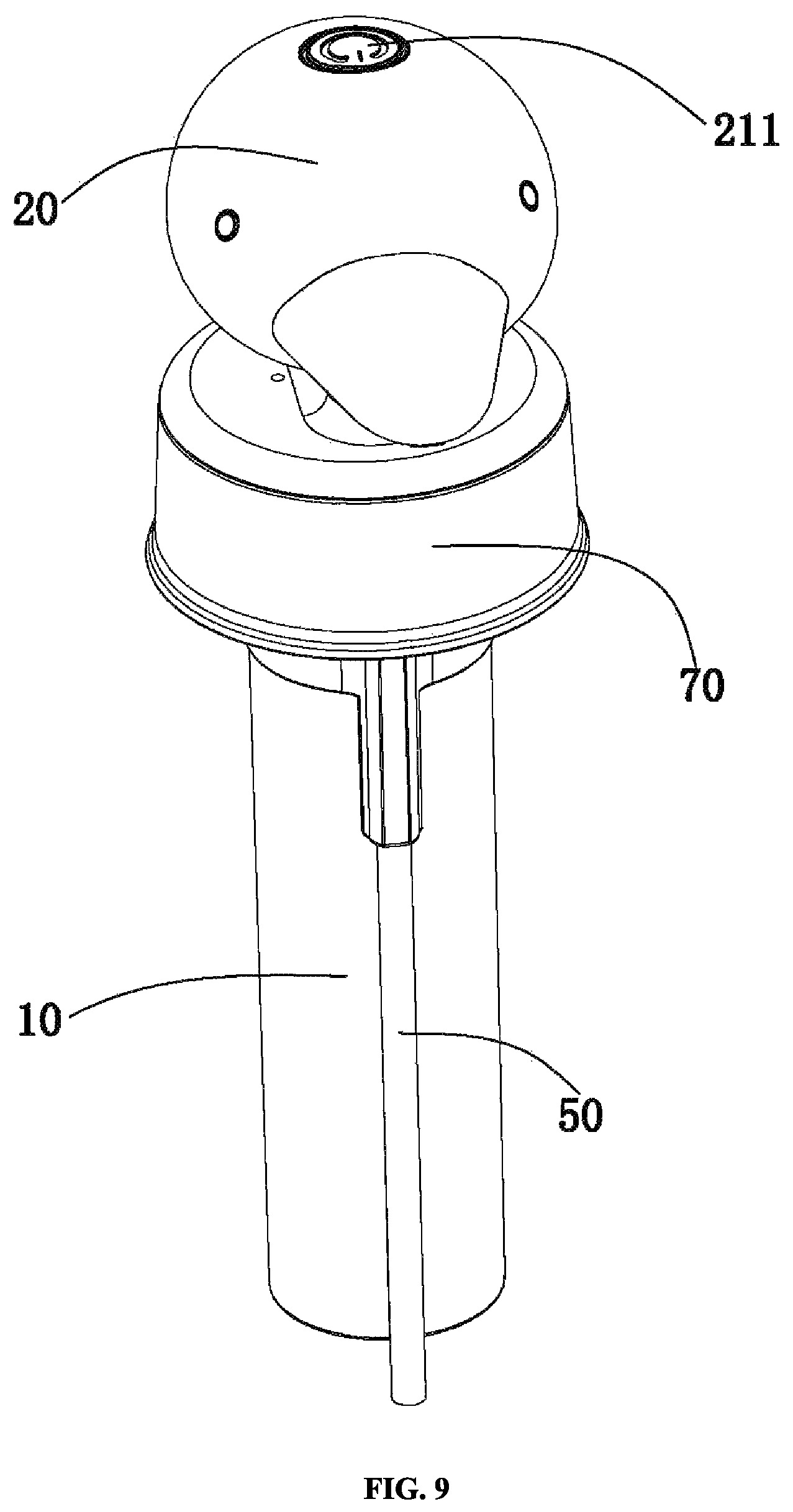 Patent US12096892 Figure 9 – Foam pump