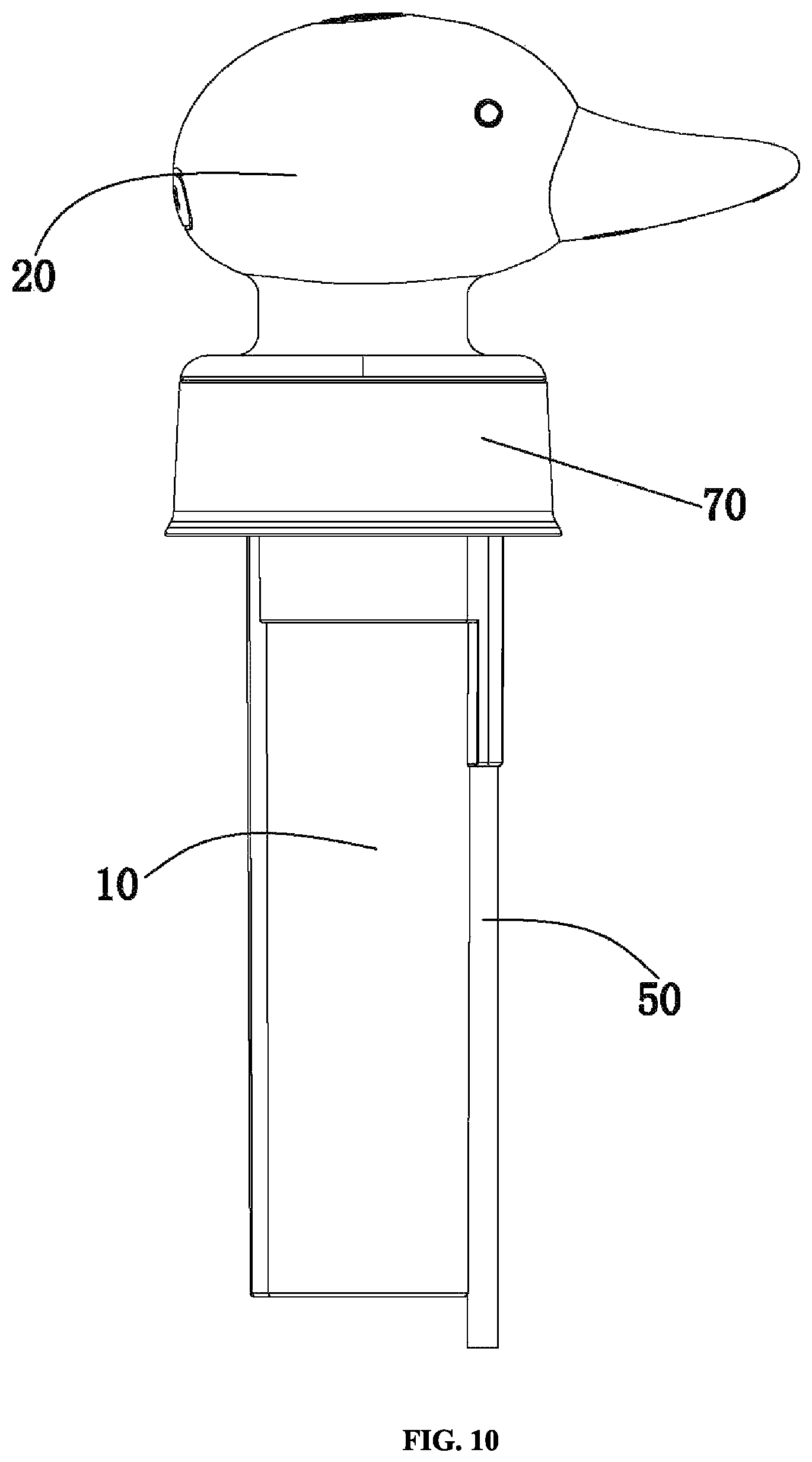 Patent US12096892 Figure 10 – Foam pump