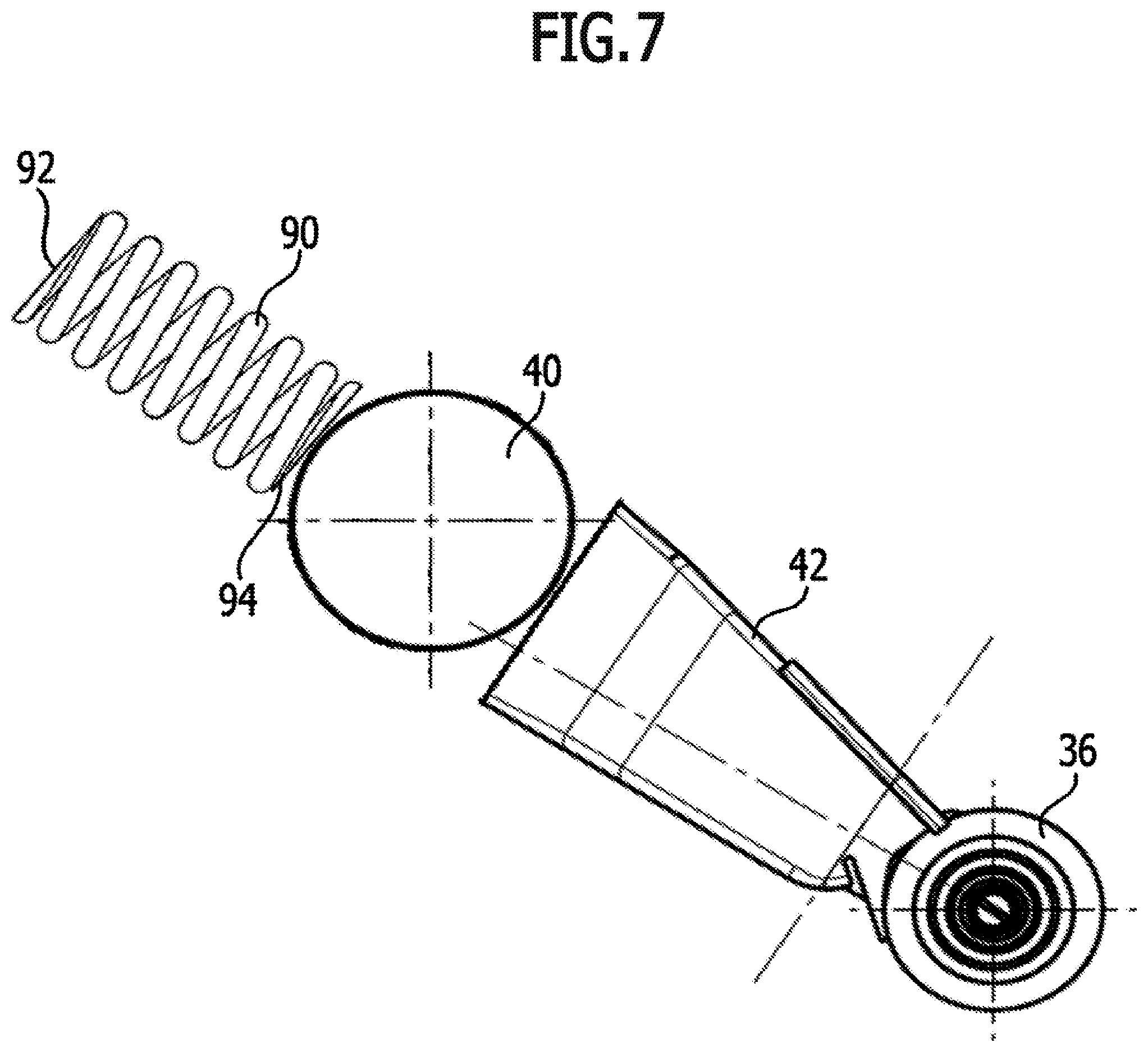 Patent US12096894 Figure 7 – Floor cleaning machine
