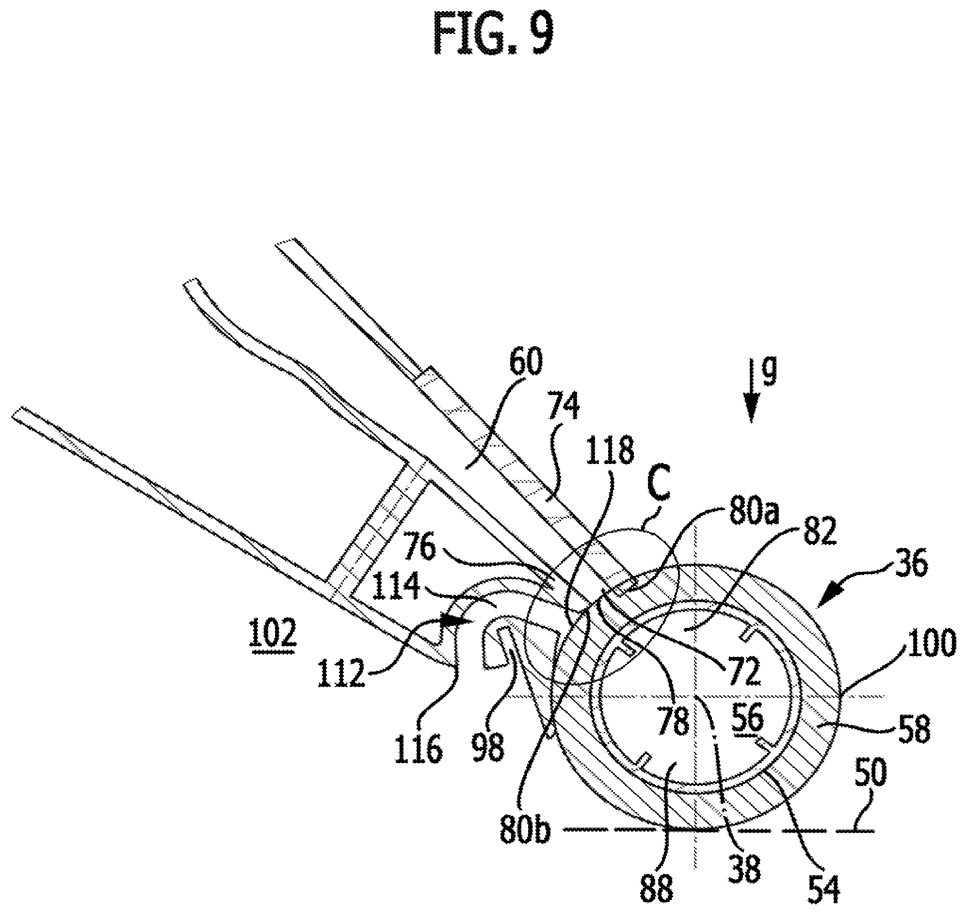 Patent US12096894 Figure 9 – Floor cleaning machine