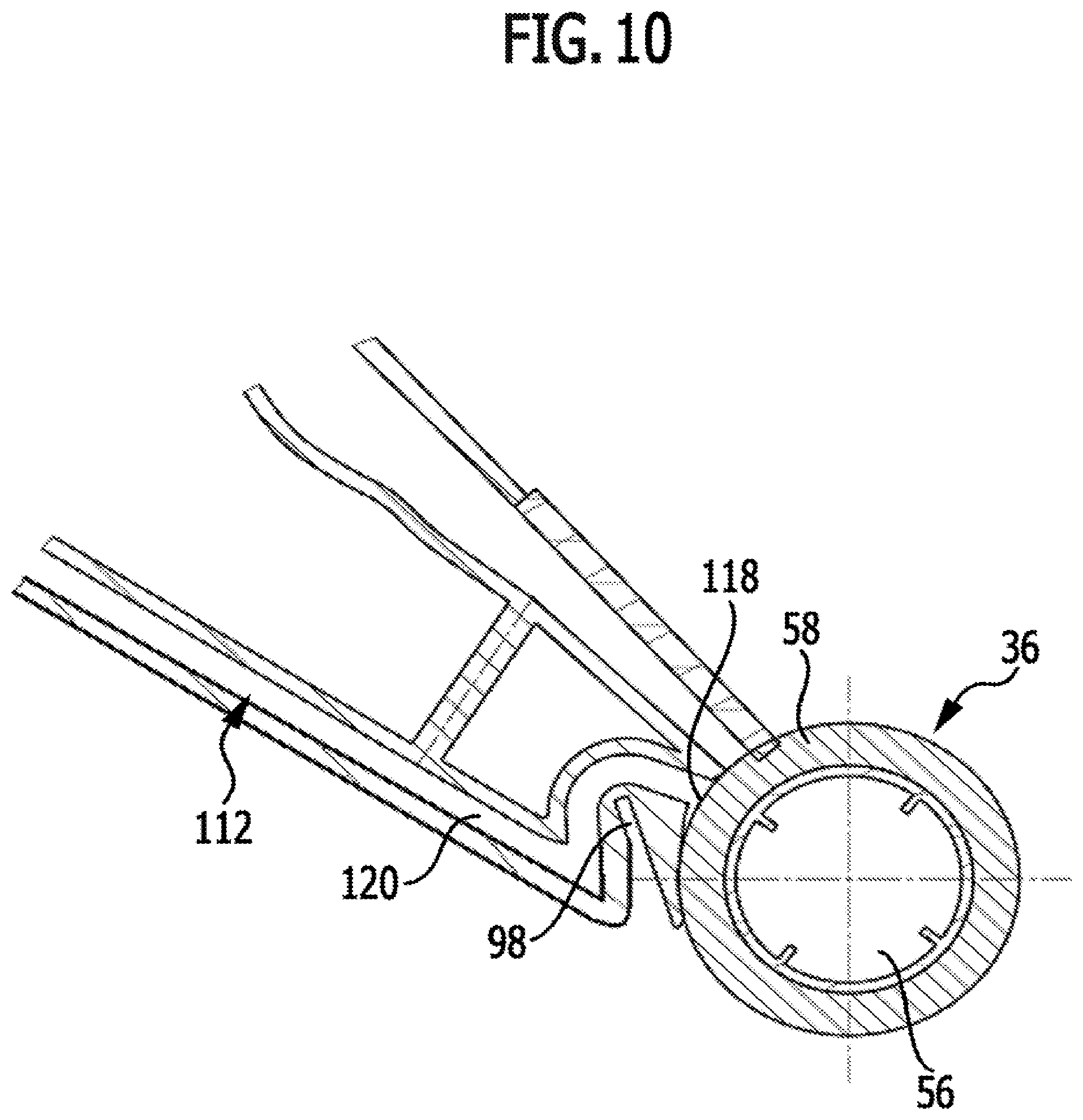 Patent US12096894 Figure 10 – Floor cleaning machine