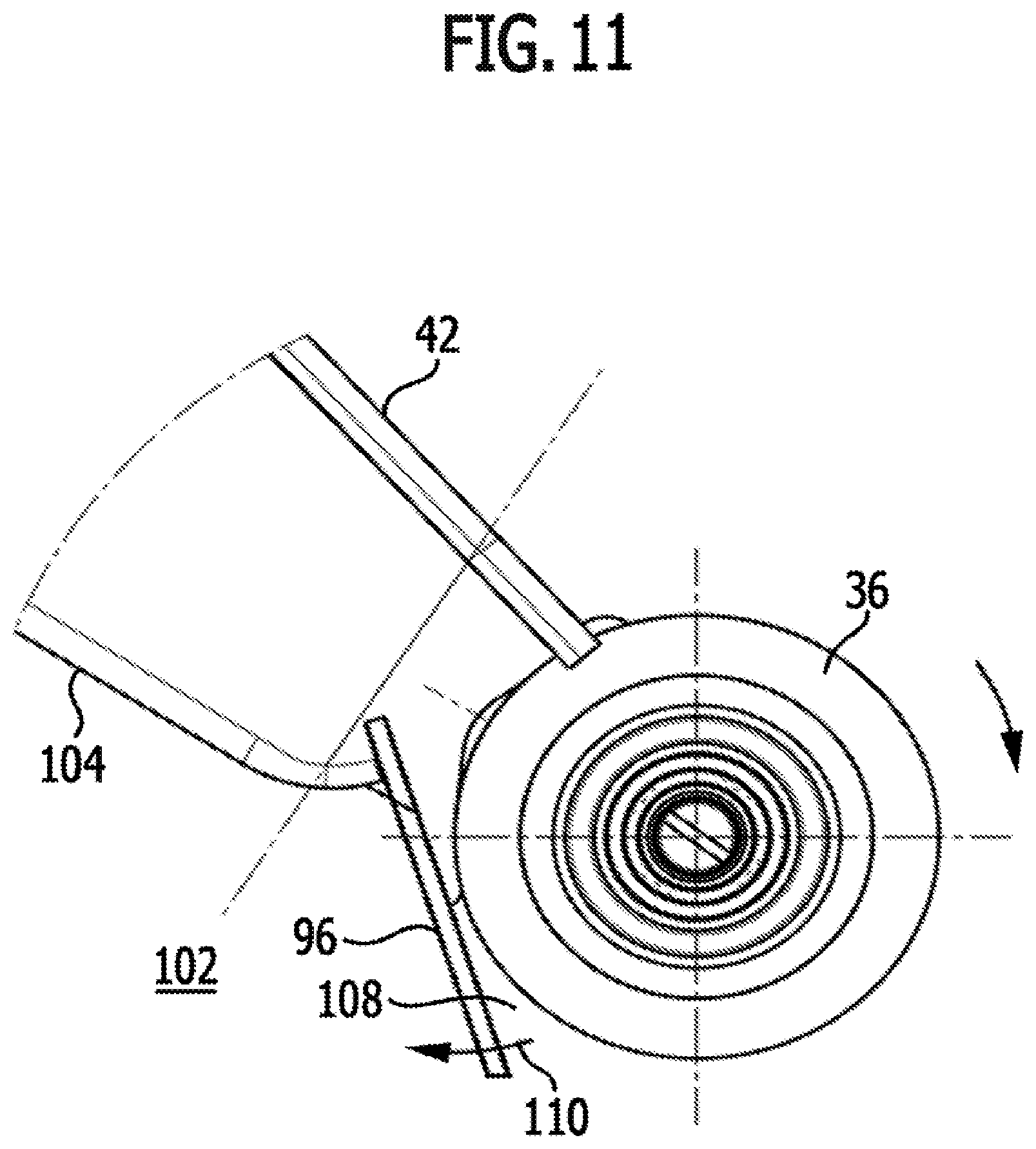 Patent US12096894 Figure 11 – Floor cleaning machine
