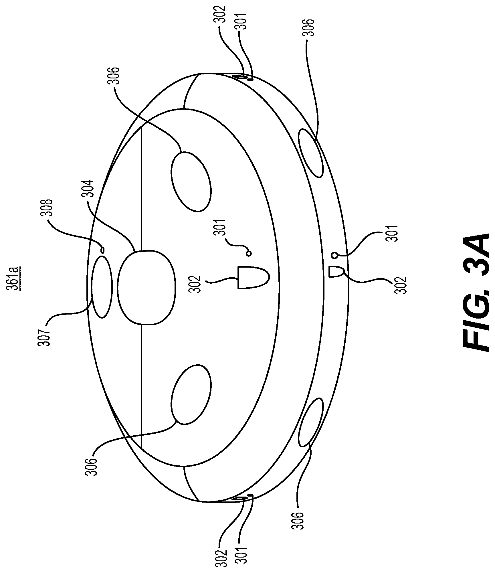Patent US12096896 Figure 3 – Autonomous space sterilization of air and floor with contamination index