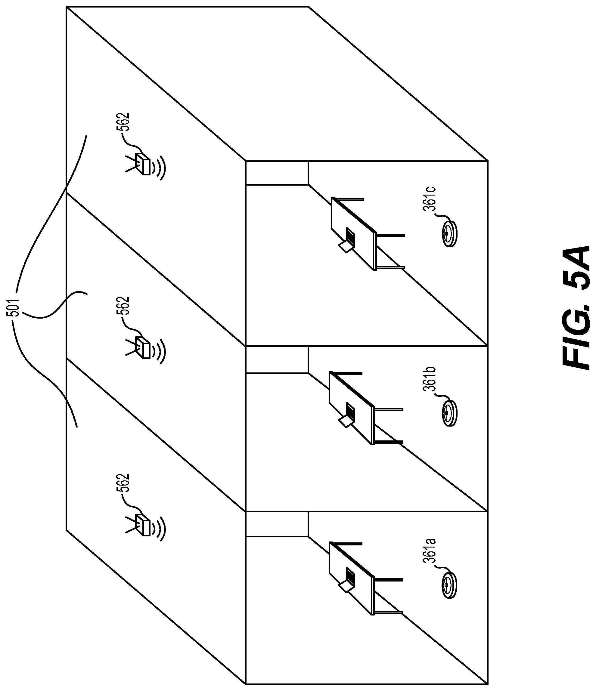 Patent US12096896 Figure 6 – Autonomous space sterilization of air and floor with contamination index