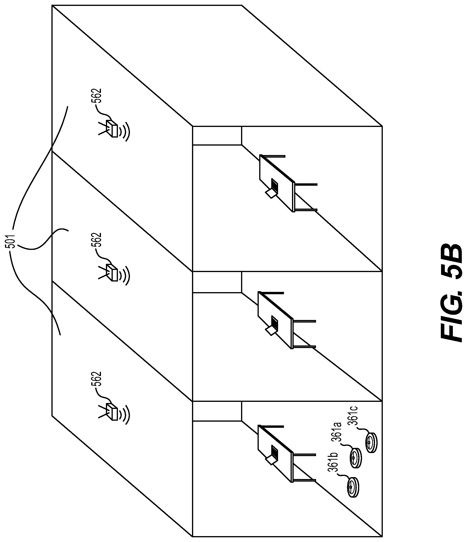 Patent US12096896 Figure 7 – Autonomous space sterilization of air and floor with contamination index