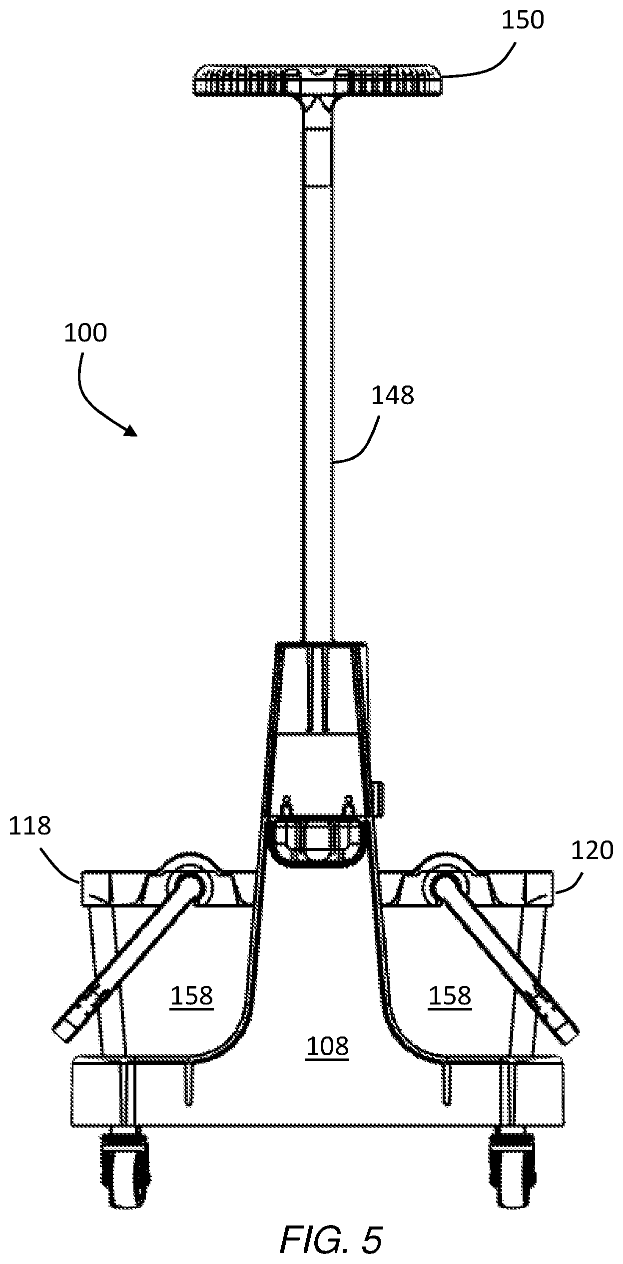 Patent US12096898 Figure 5 – Floor cleaning system