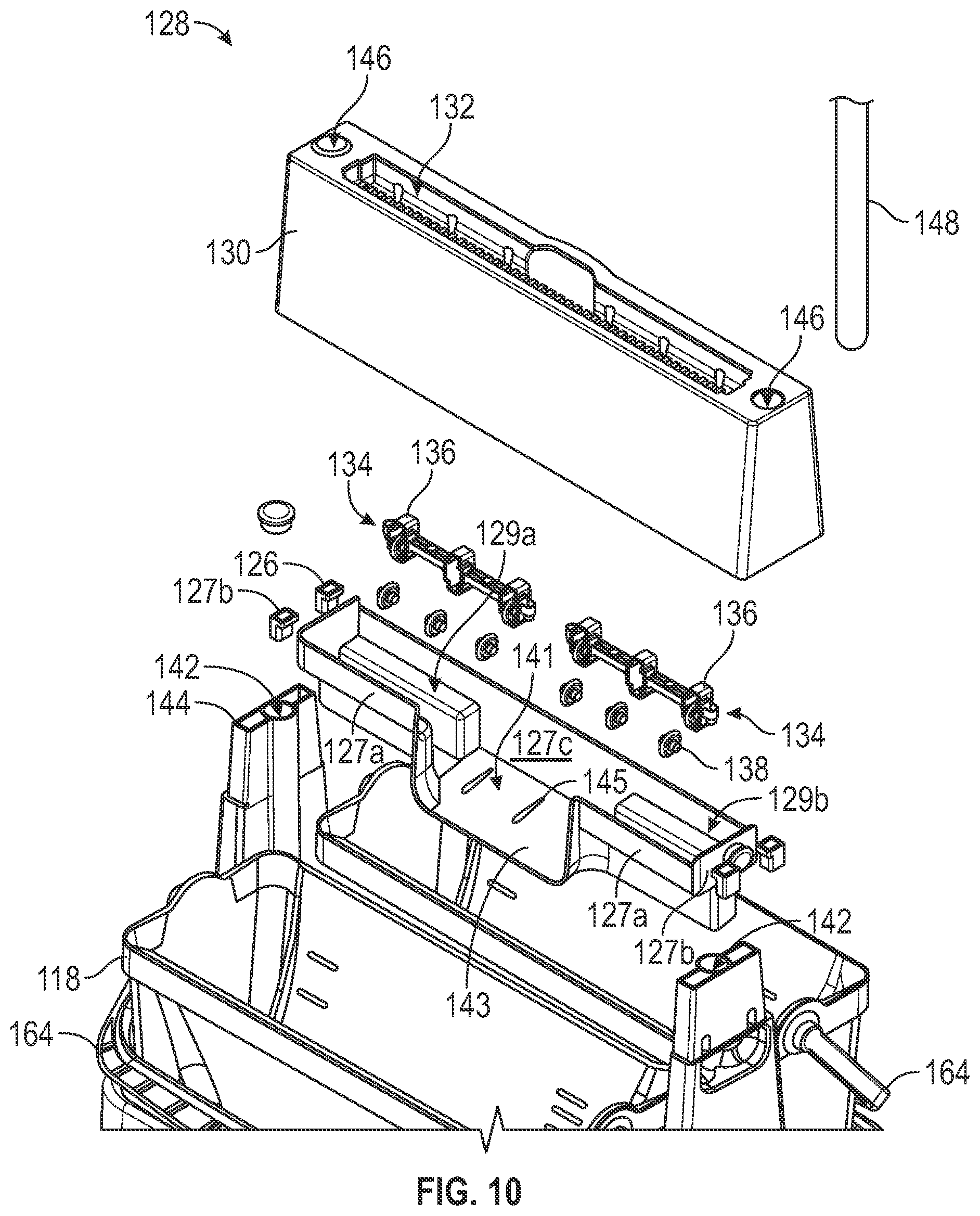 Patent US12096898 Figure 10 – Floor cleaning system