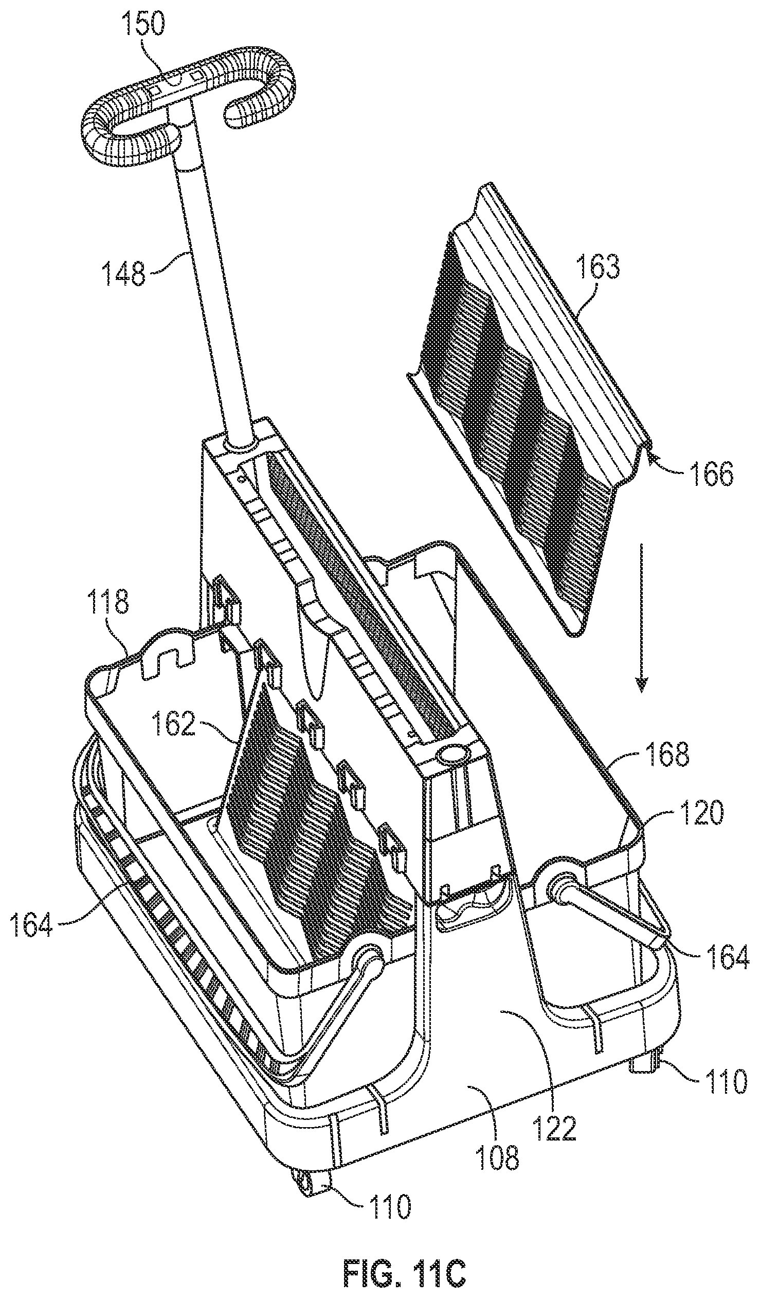 Patent US12096898 Figure 13 – Floor cleaning system
