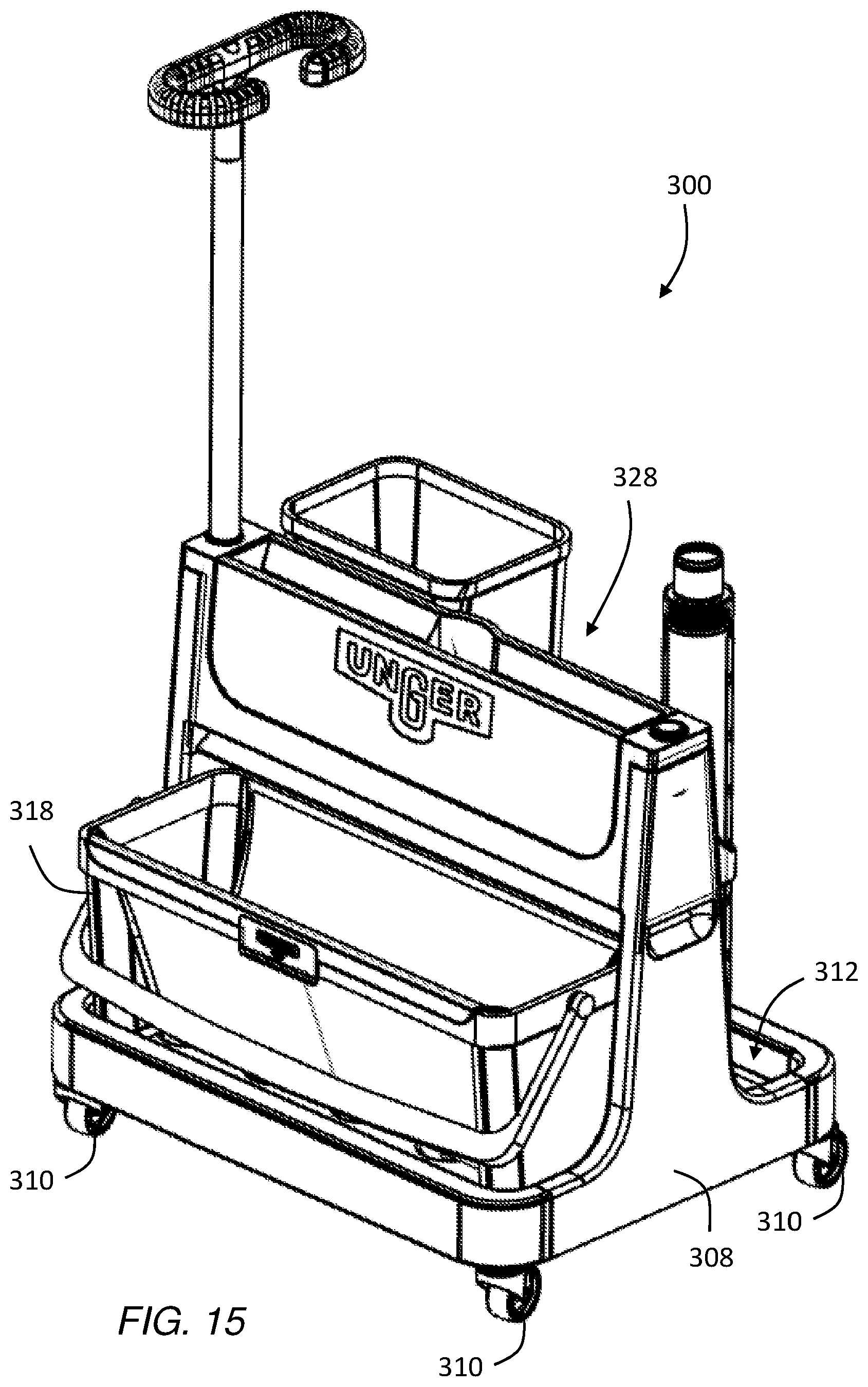 Patent US12096898 Figure 17 – Floor cleaning system