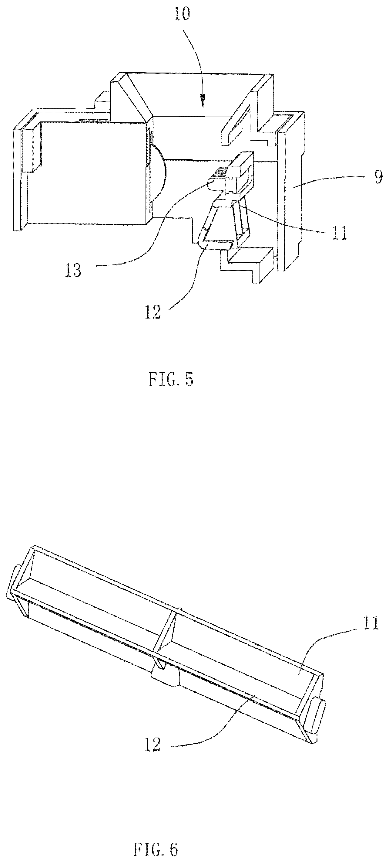 Patent US12096900 Figure 3 – Mop bucket for cleaning and squeezing a flat mop