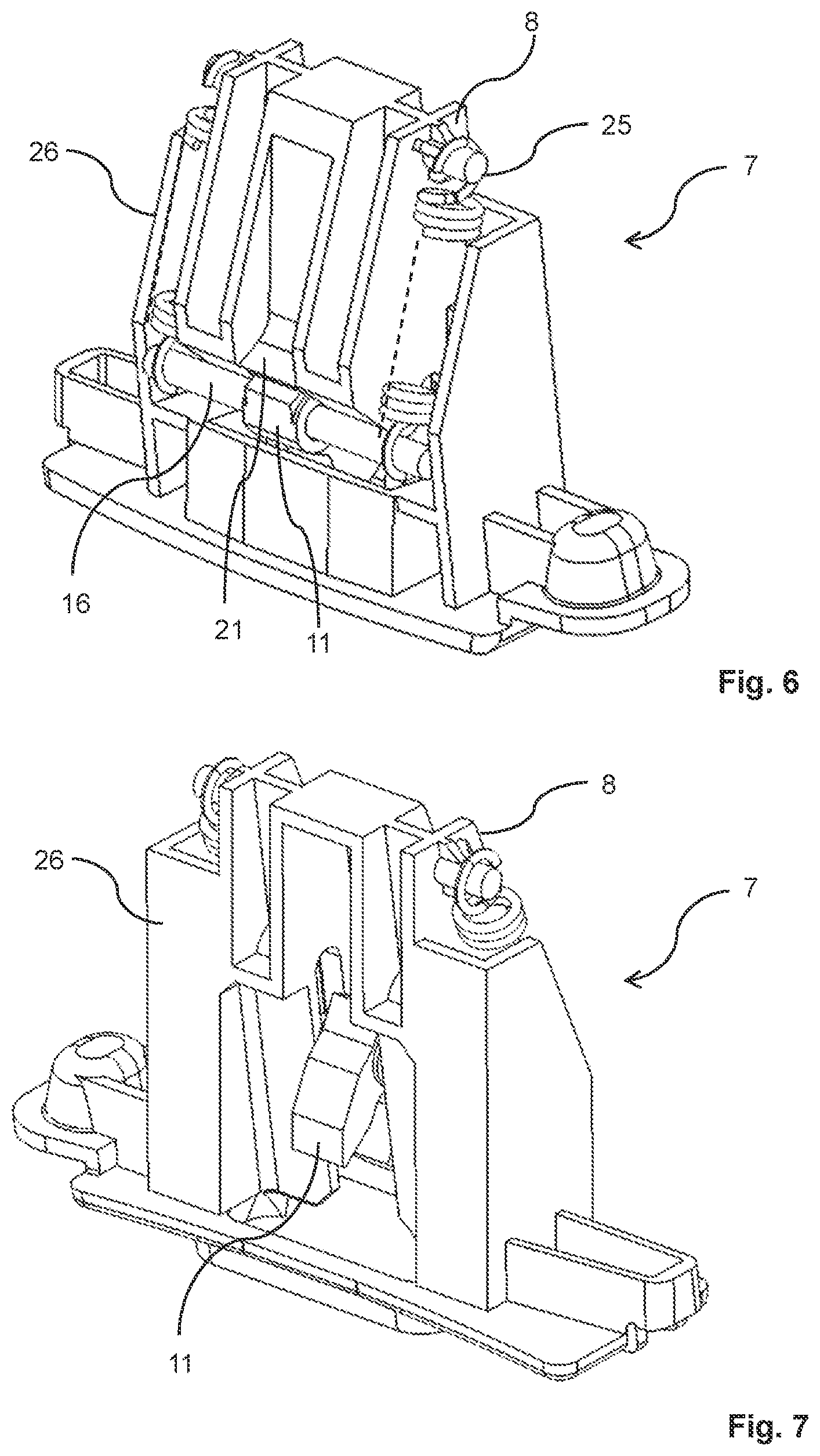 Patent US12096901 Figure 6 – Door lock for a household appliance and household appliance having the door lock