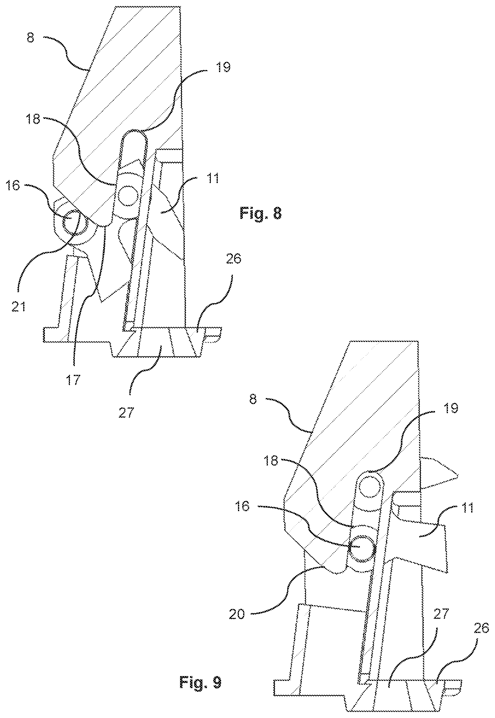 Patent US12096901 Figure 7 – Door lock for a household appliance and household appliance having the door lock
