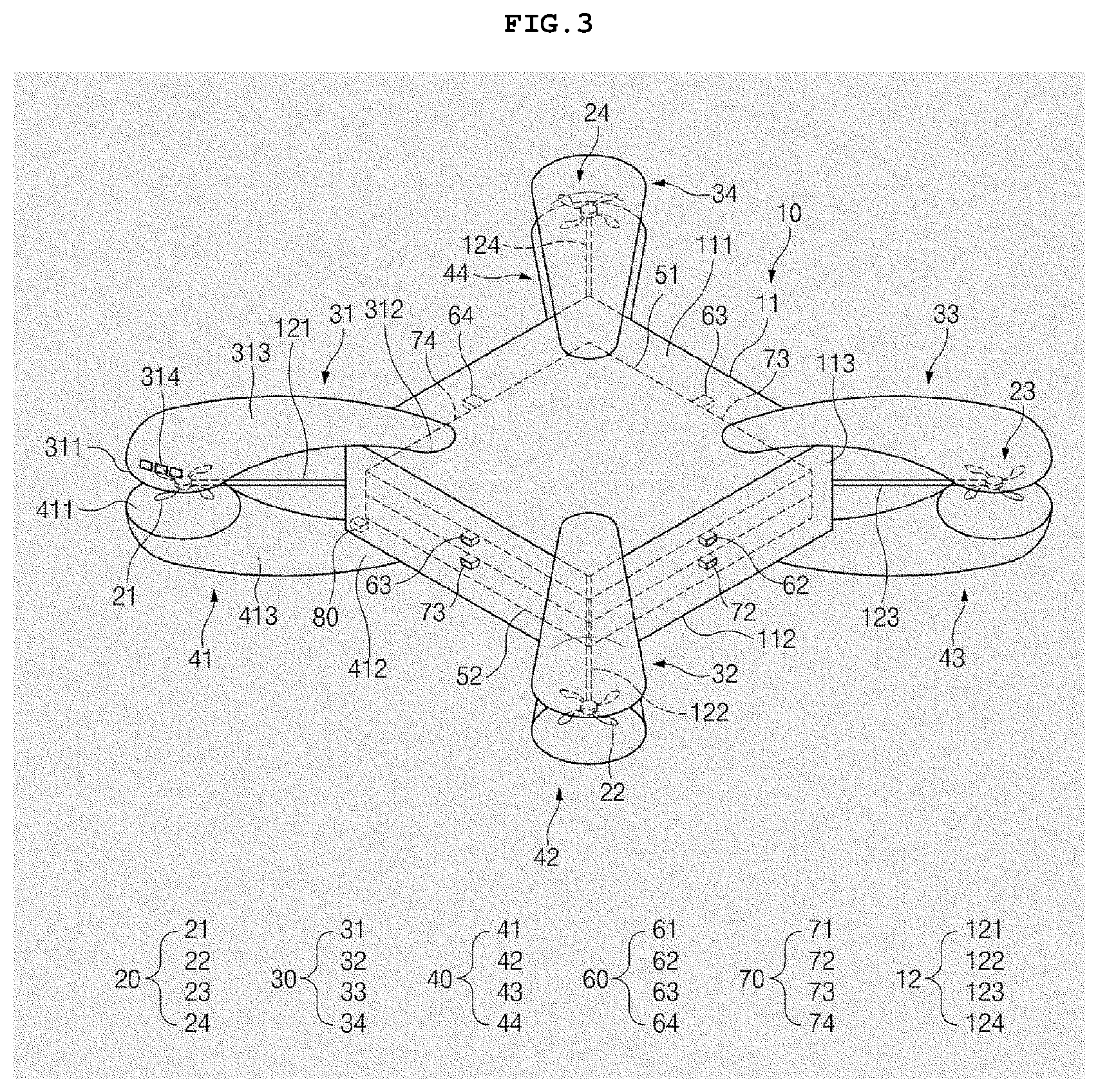 Patent US12096904 Figure 3 – Movable device usable for cleaning and movable device control method