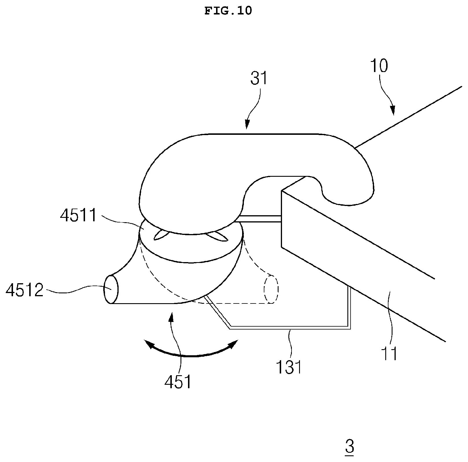 Patent US12096904 Figure 10 – Movable device usable for cleaning and movable device control method