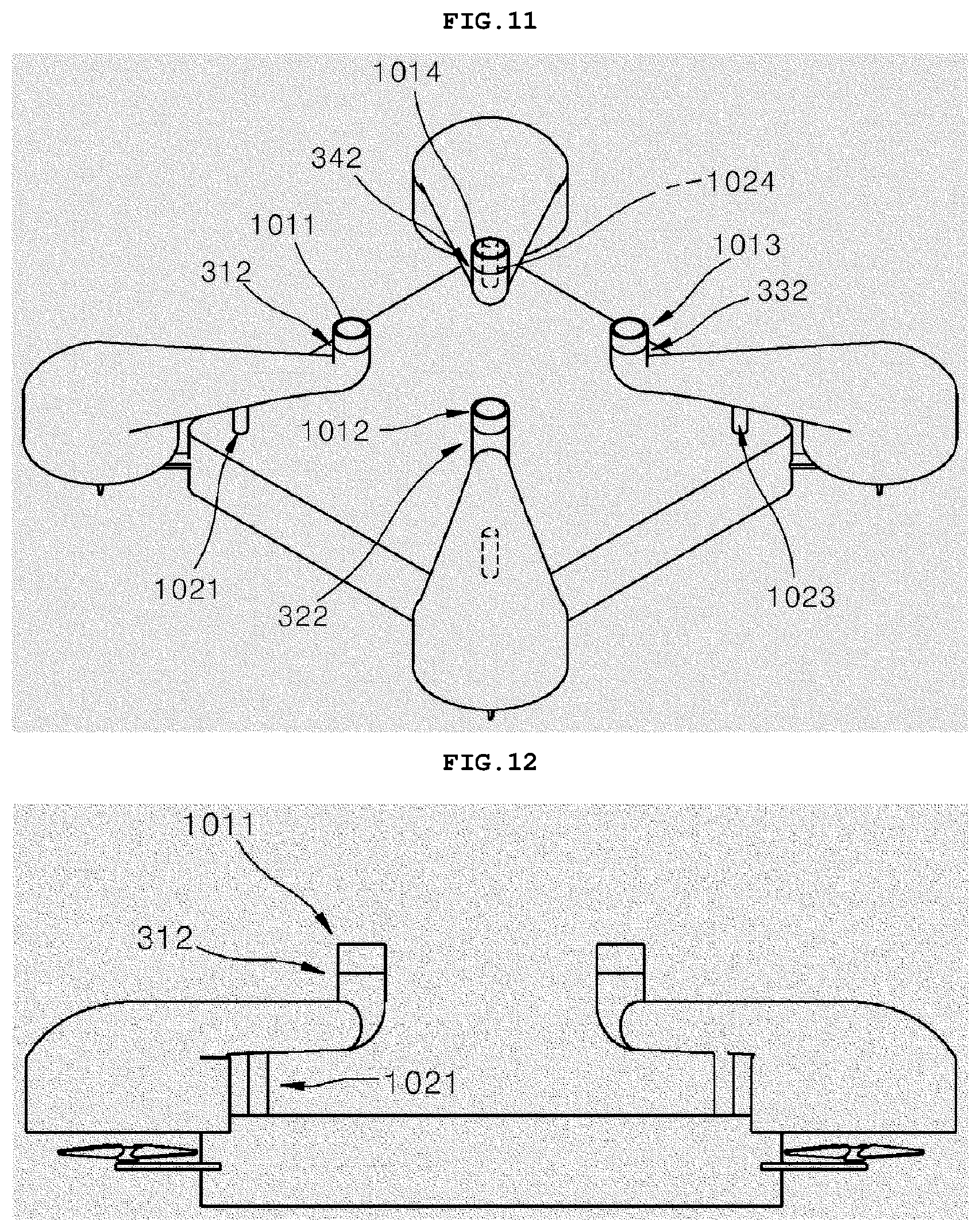 Patent US12096904 Figure 11 – Movable device usable for cleaning and movable device control method