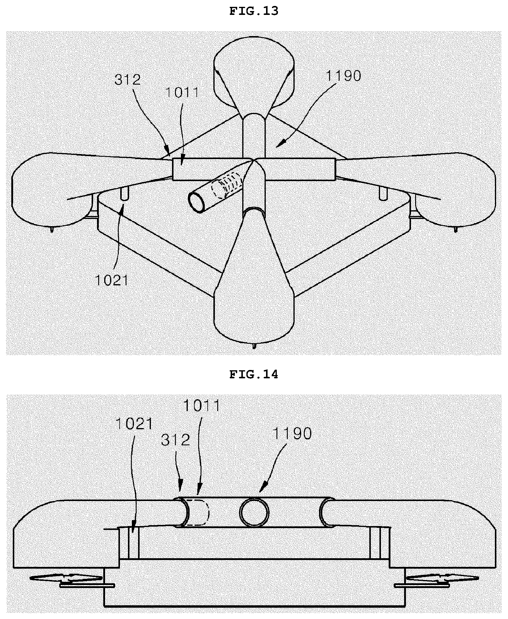 Patent US12096904 Figure 12 – Movable device usable for cleaning and movable device control method
