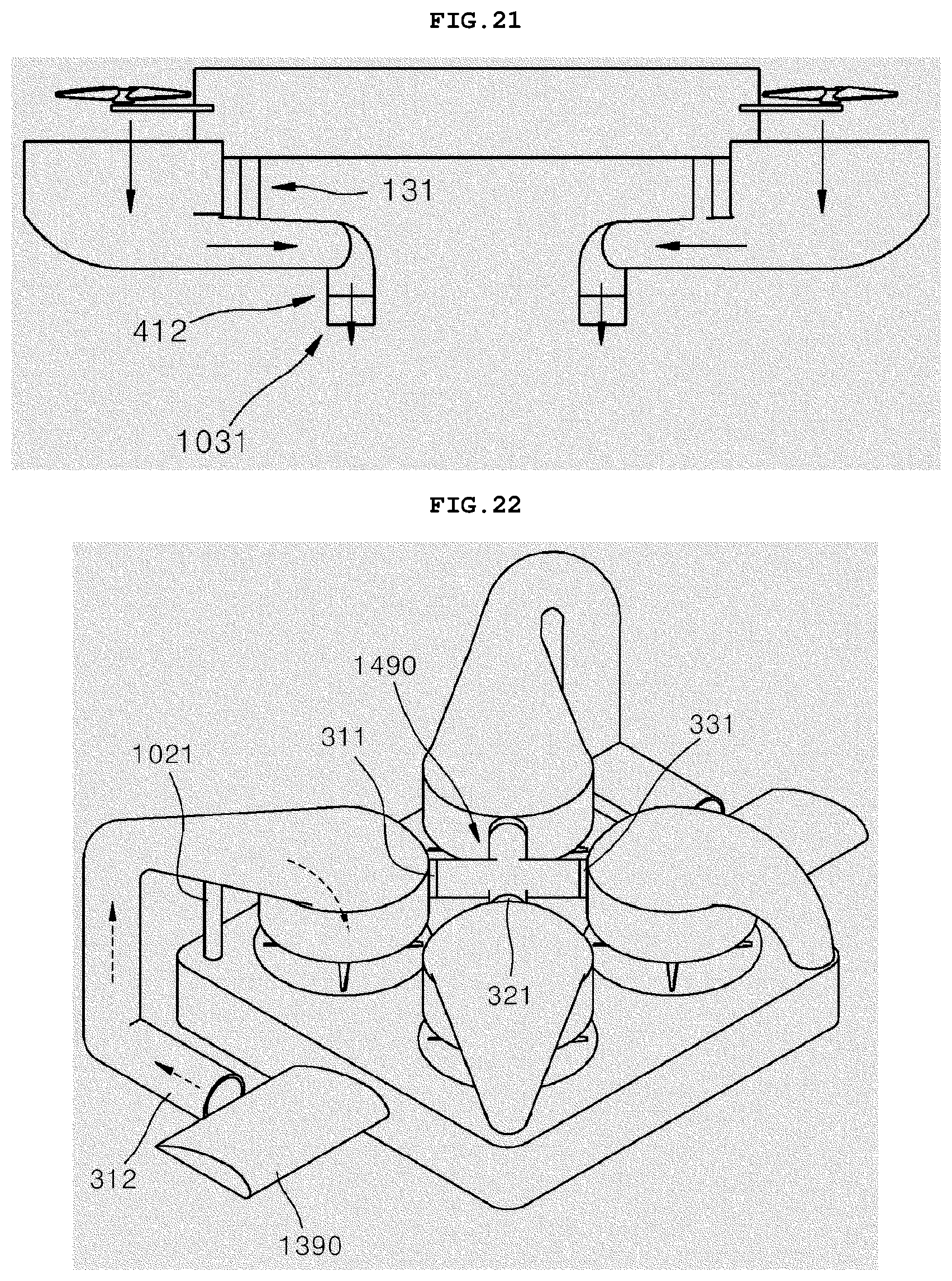 Patent US12096904 Figure 17 – Movable device usable for cleaning and movable device control method