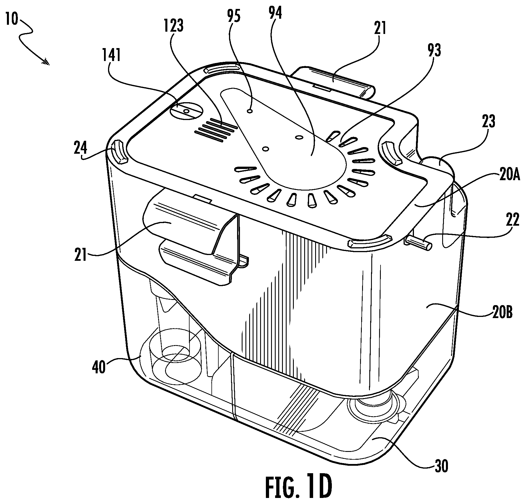 Patent US12096905 Figure 4 – Spot cleaner apparatus
