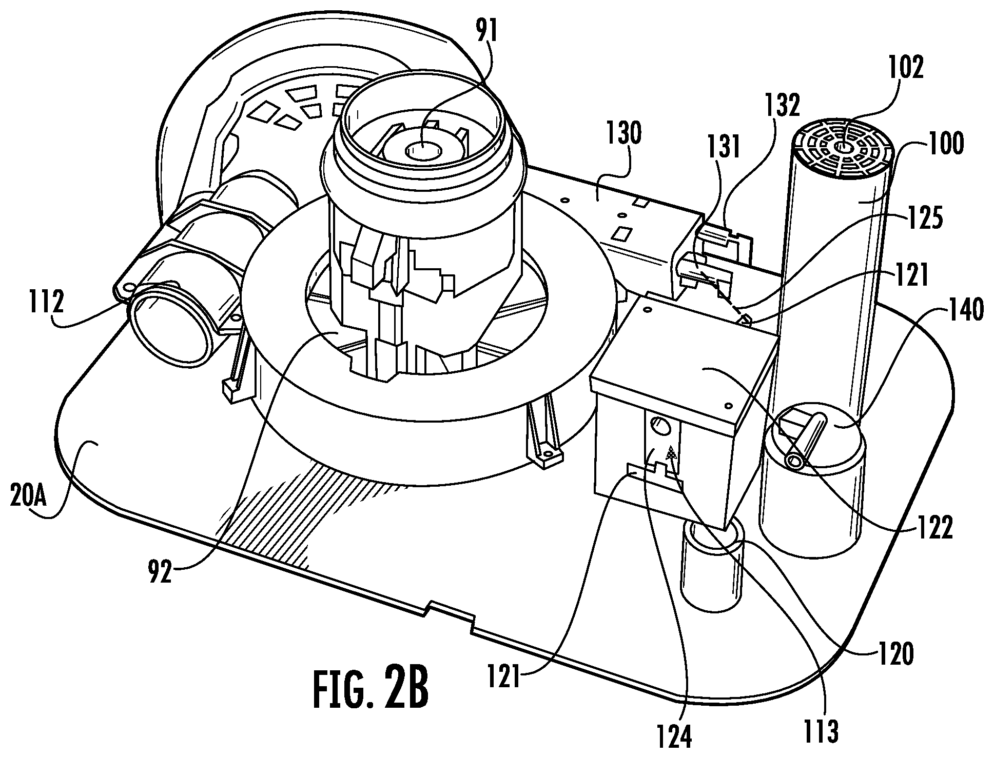 Patent US12096905 Figure 6 – Spot cleaner apparatus