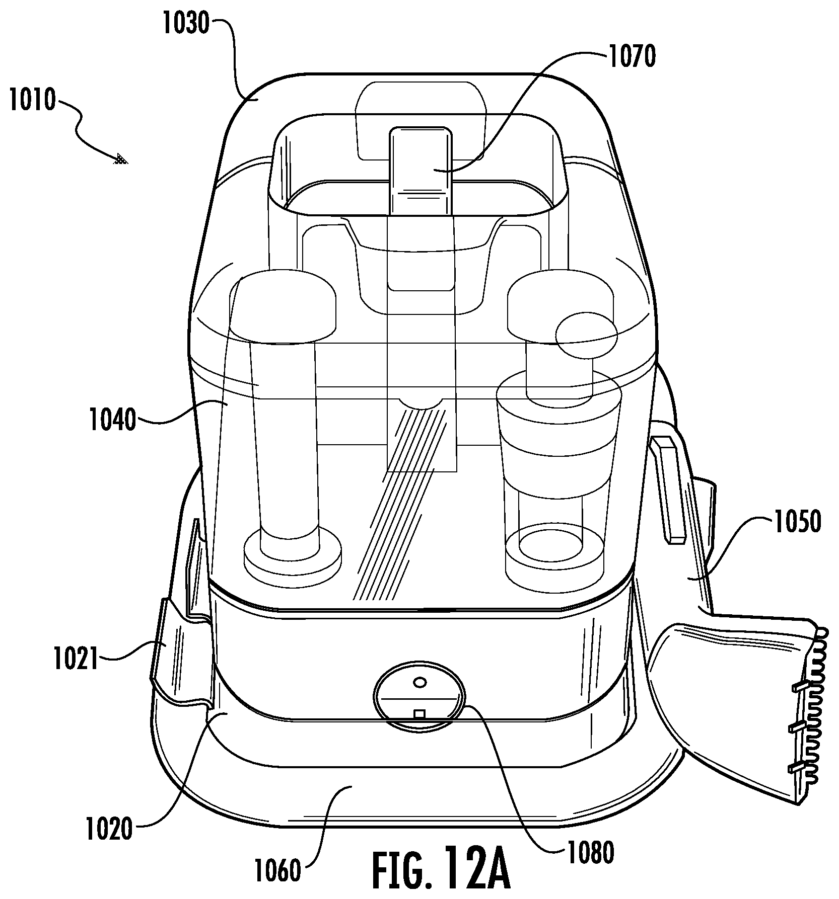 Patent US12096905 Figure 19 – Spot cleaner apparatus