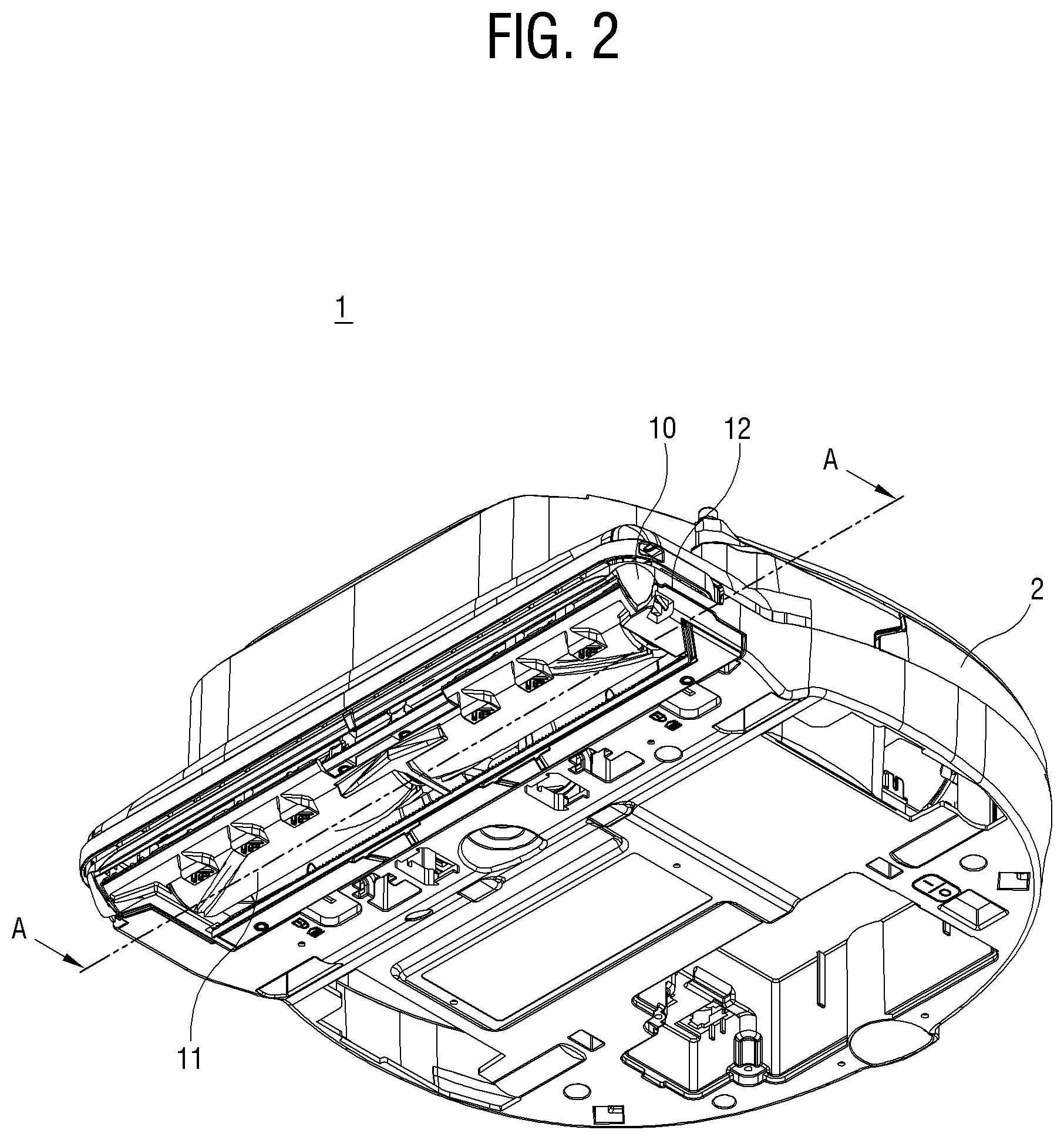 Patent US12096906 Figure 2 – Vacuum cleaner