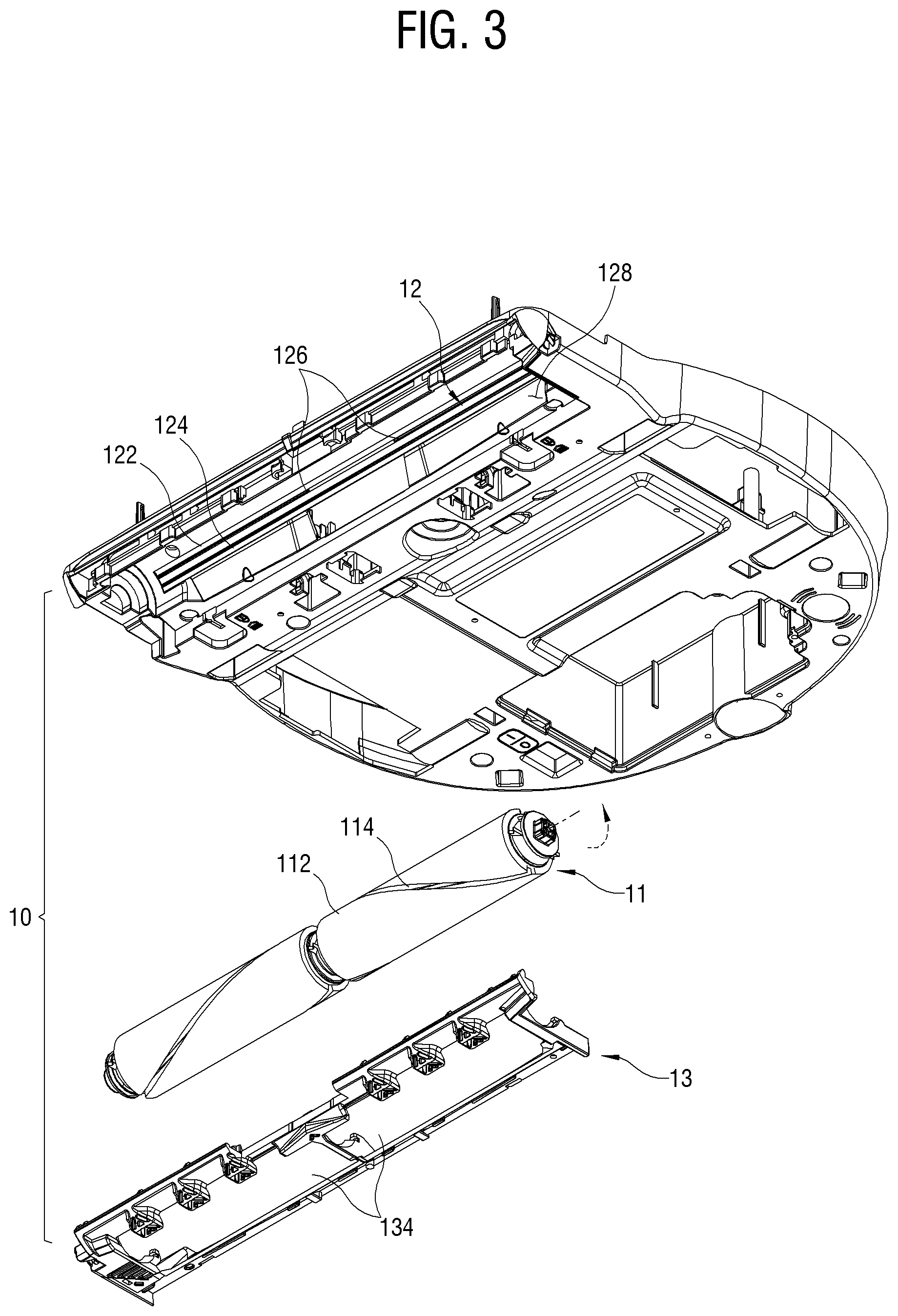 Patent US12096906 Figure 3 – Vacuum cleaner