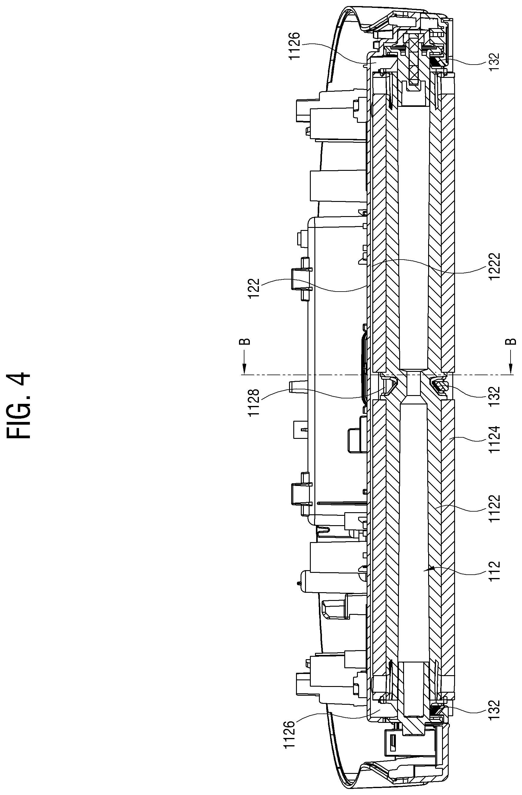 Patent US12096906 Figure 4 – Vacuum cleaner